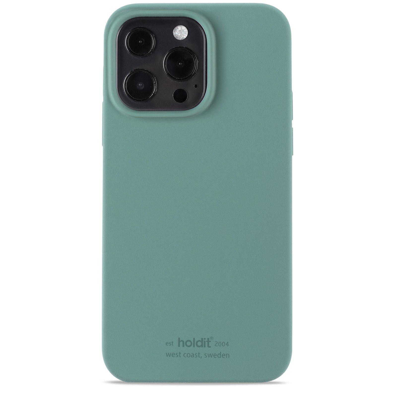 Deksel Silikon iPhone 13 Pro Moss Green