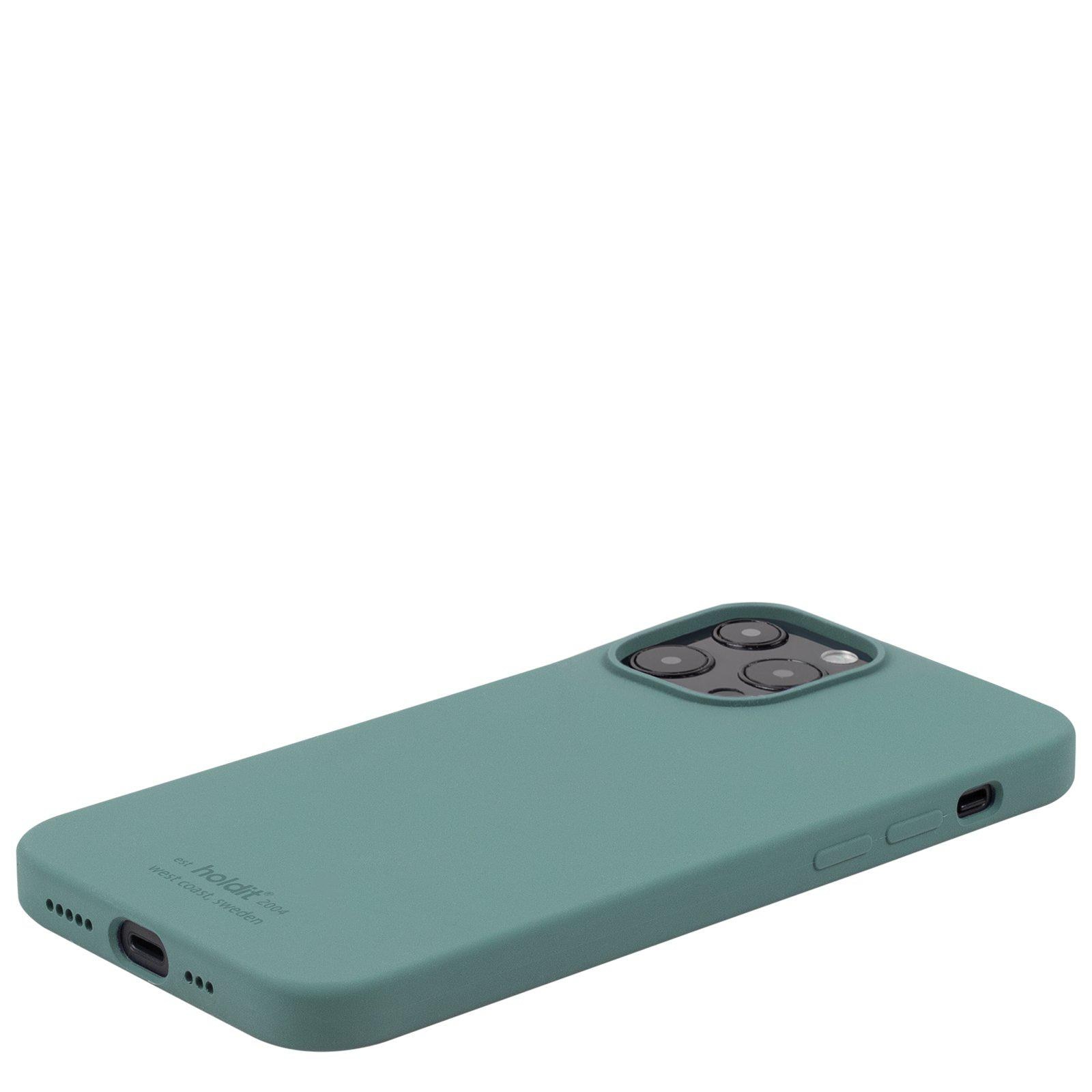 Deksel Silikon iPhone 13 Pro Max Moss Green