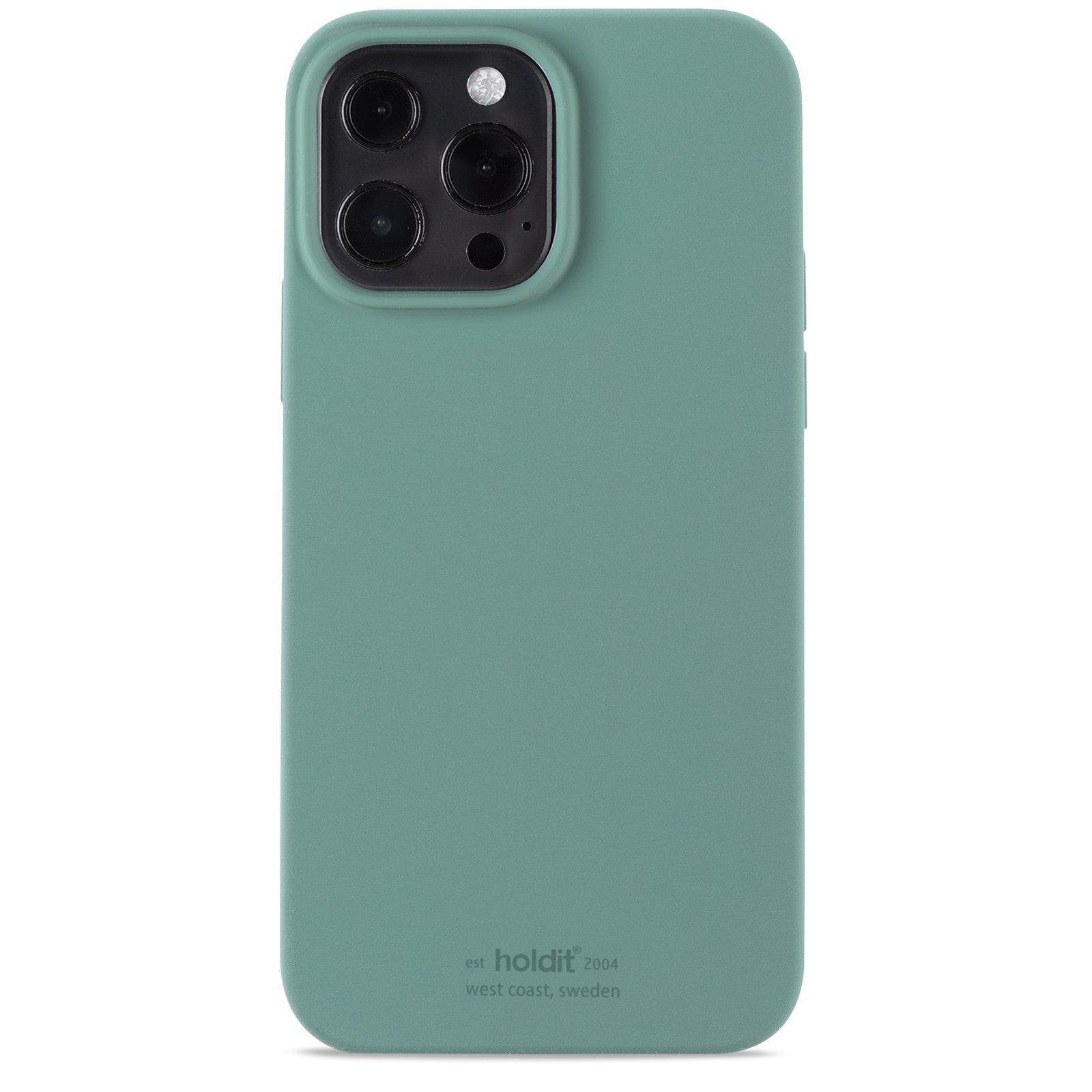 Deksel Silikon iPhone 14 Pro Moss Green