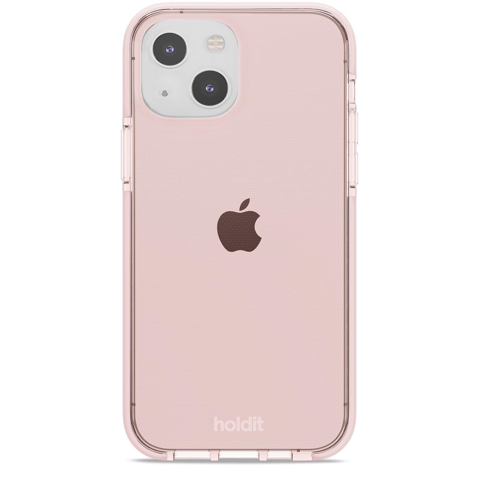 Deksel Seethru iPhone 13 Blush Pink