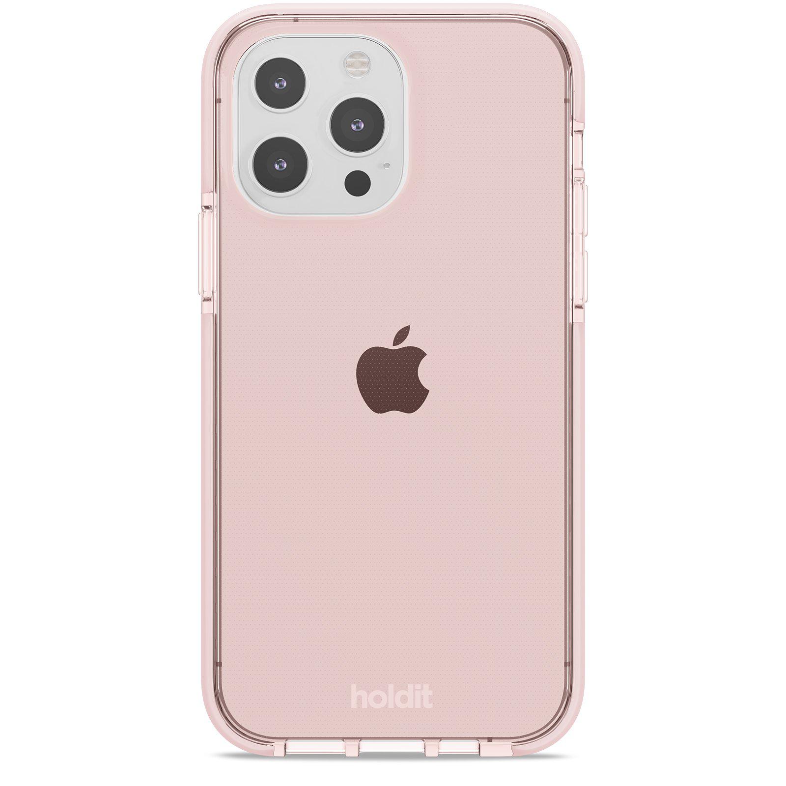 Deksel Seethru iPhone 13 Pro Blush Pink