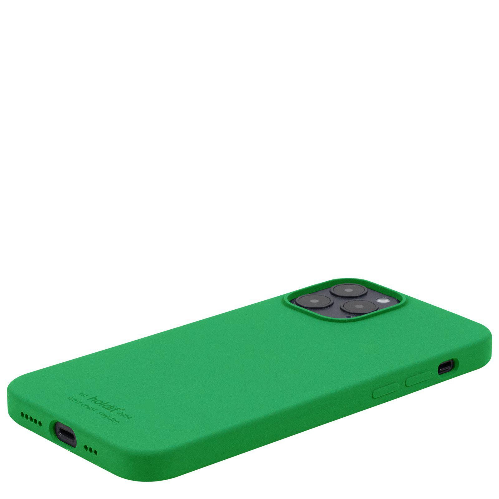 Deksel Silikon iPhone 12/12 Pro Grass Green