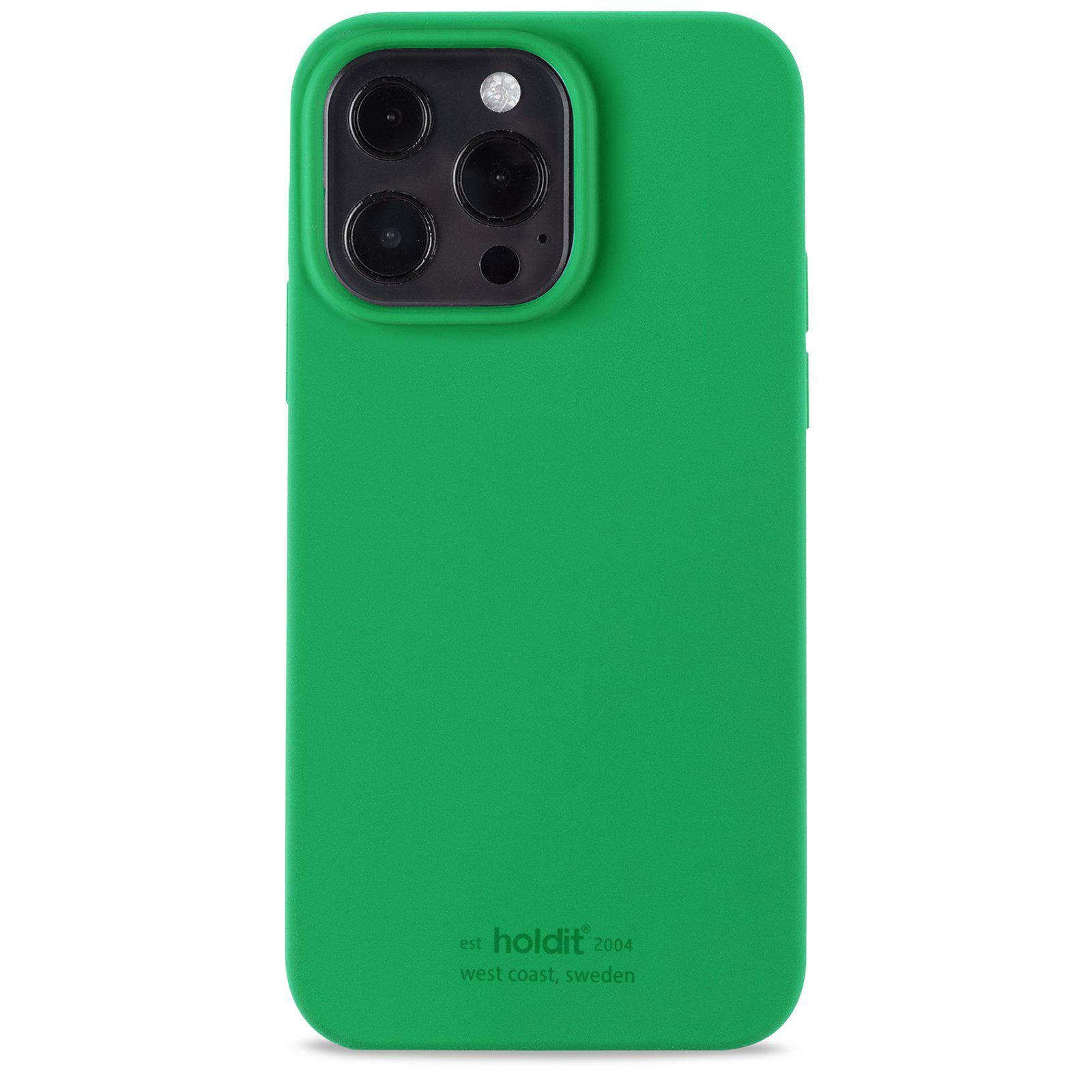 Deksel Silikon iPhone 13 Pro Grass Green