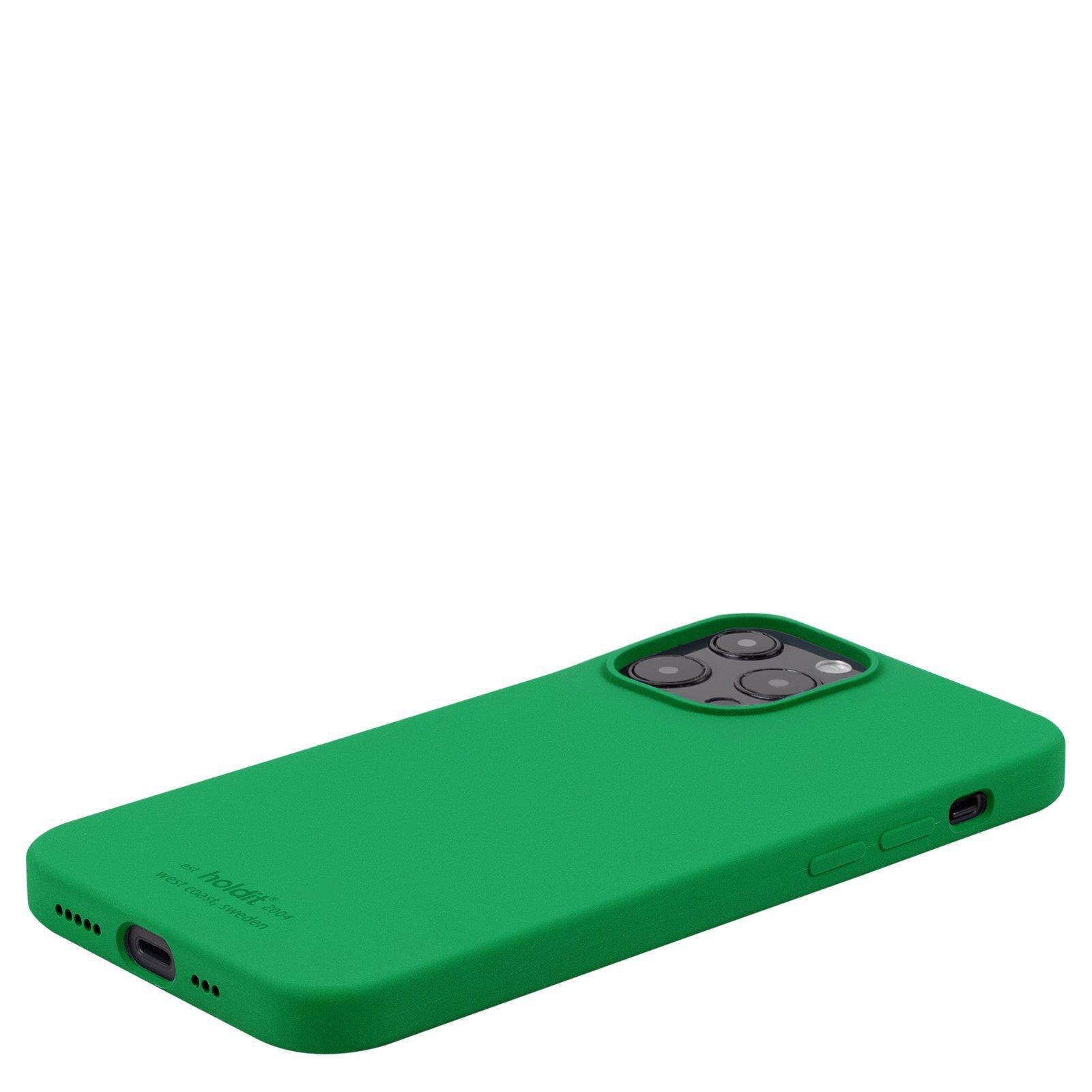 Deksel Silikon iPhone 13 Pro Grass Green