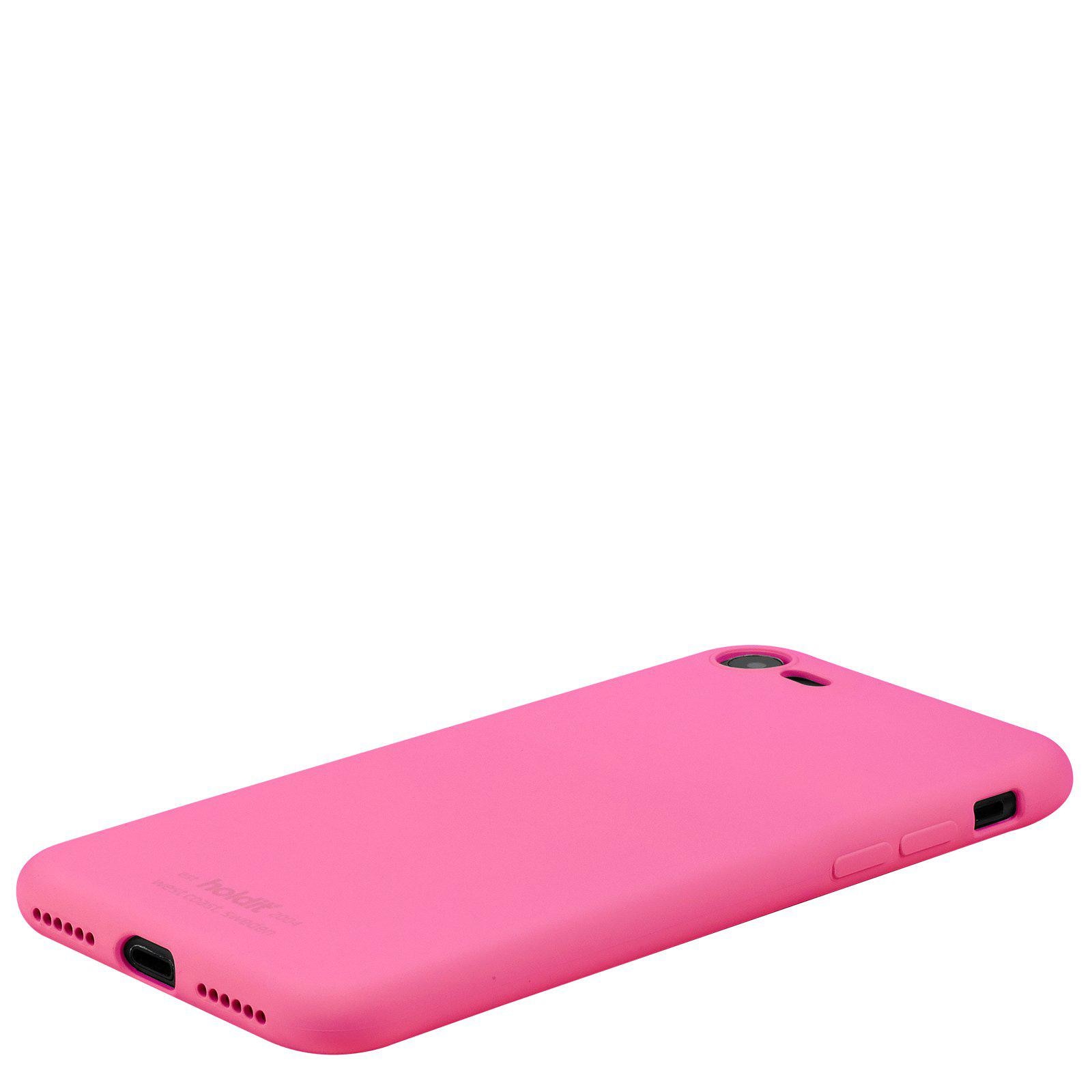 Deksel Silikon iPhone SE (2020) Bright Pink