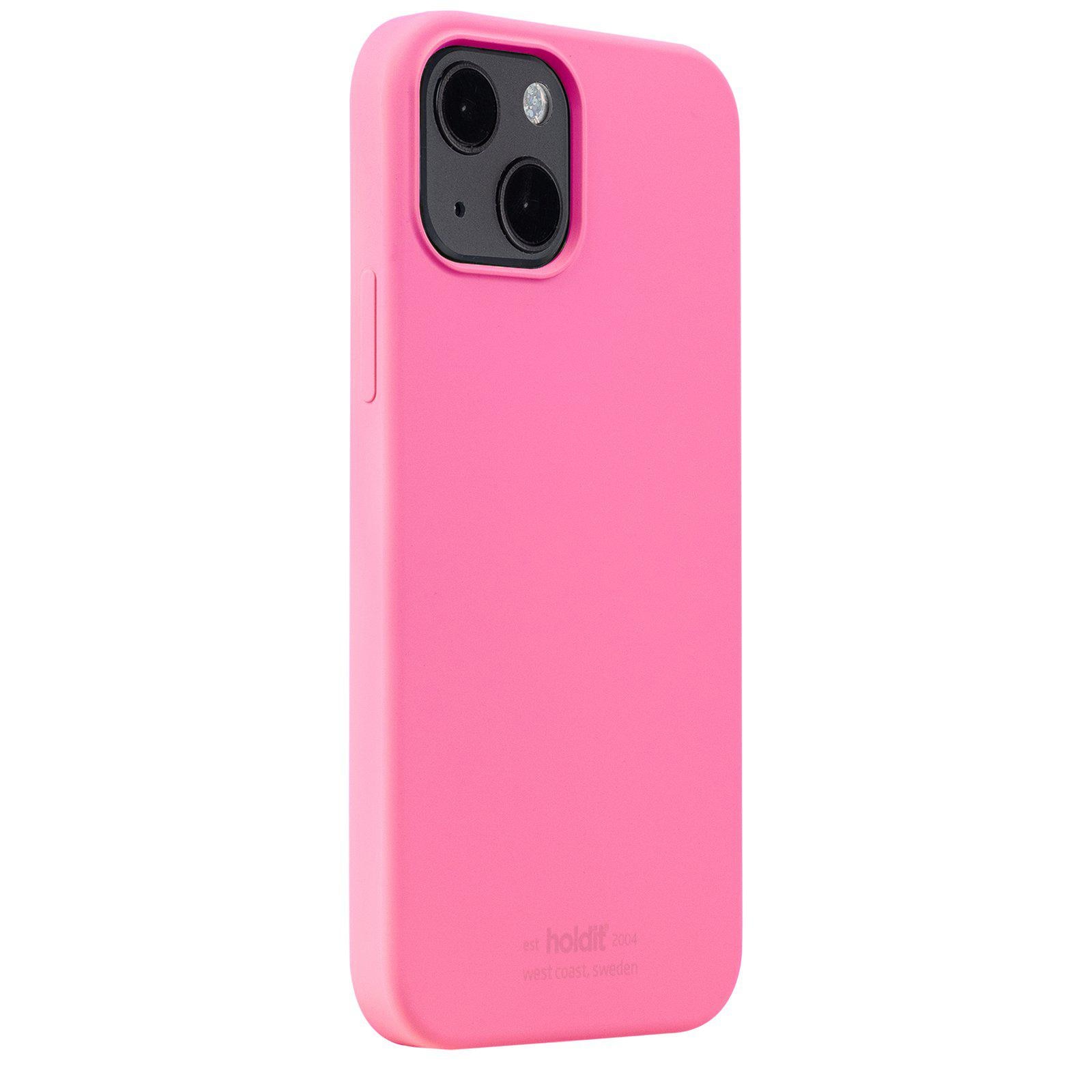 Deksel Silikon iPhone 13 Bright Pink