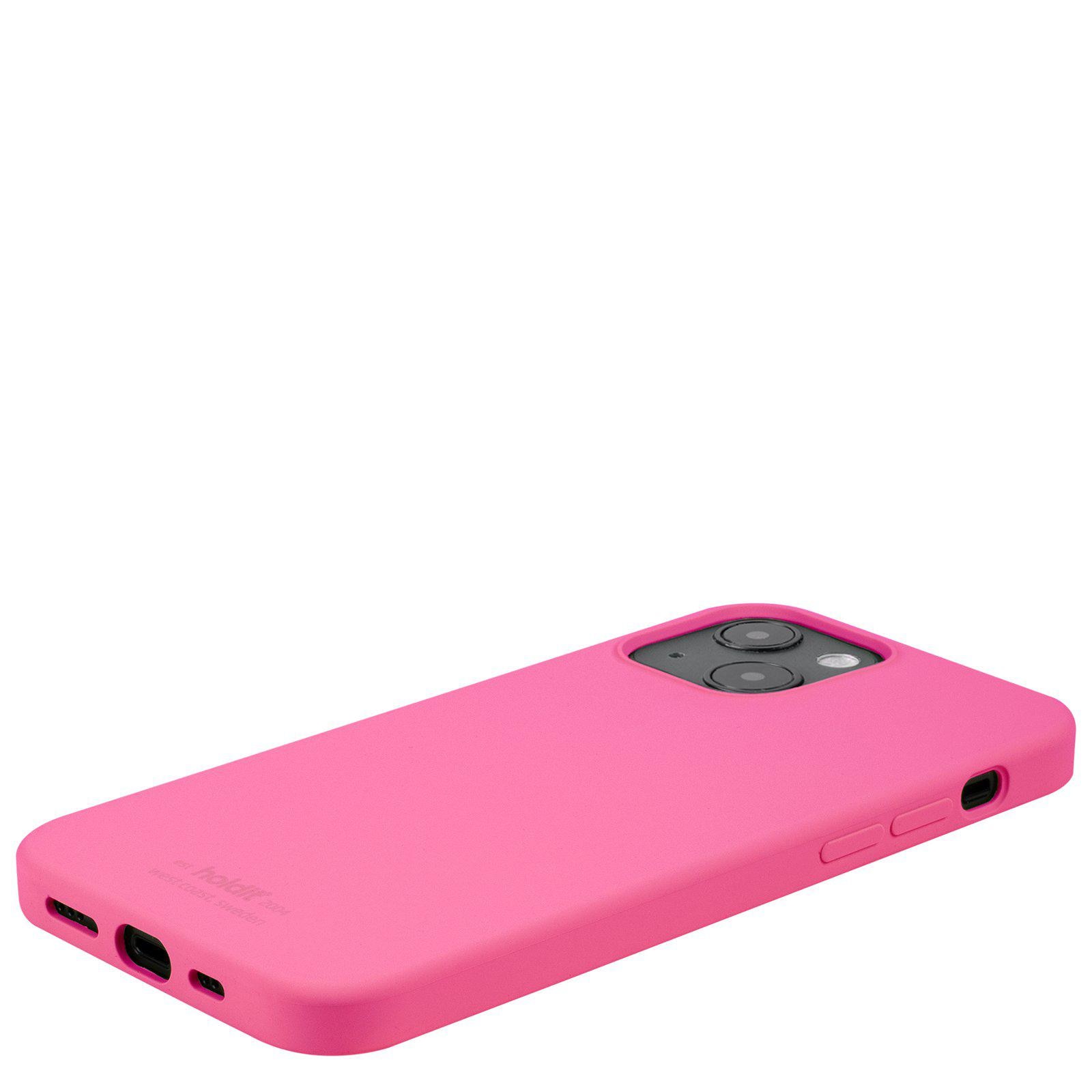 Deksel Silikon iPhone 14 Bright Pink