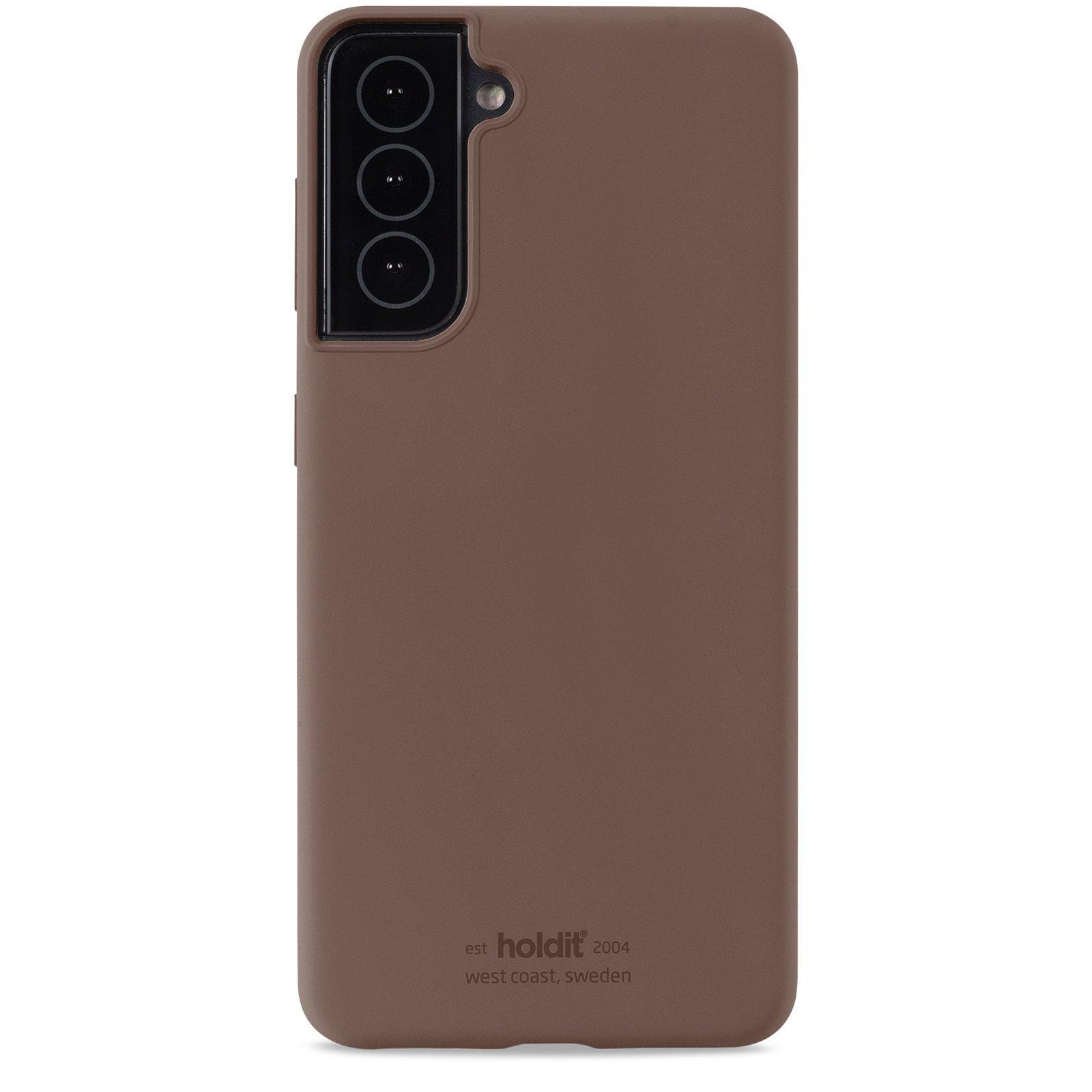 Deksel Silikon Samsung Galaxy S22 Brun