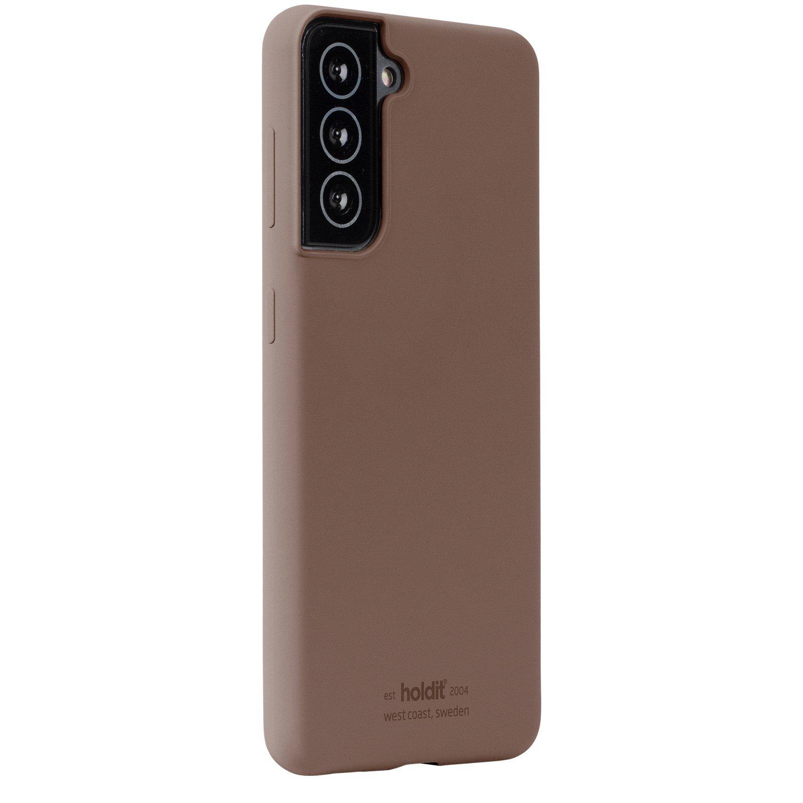 Deksel Silikon Samsung Galaxy S22 Brun