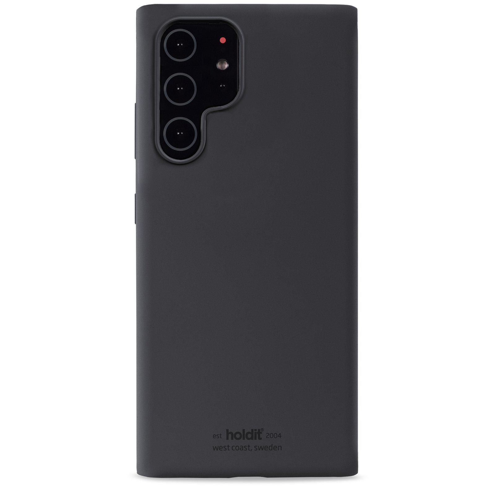 Deksel Silikon Samsung Galaxy S22 Ultra Svart