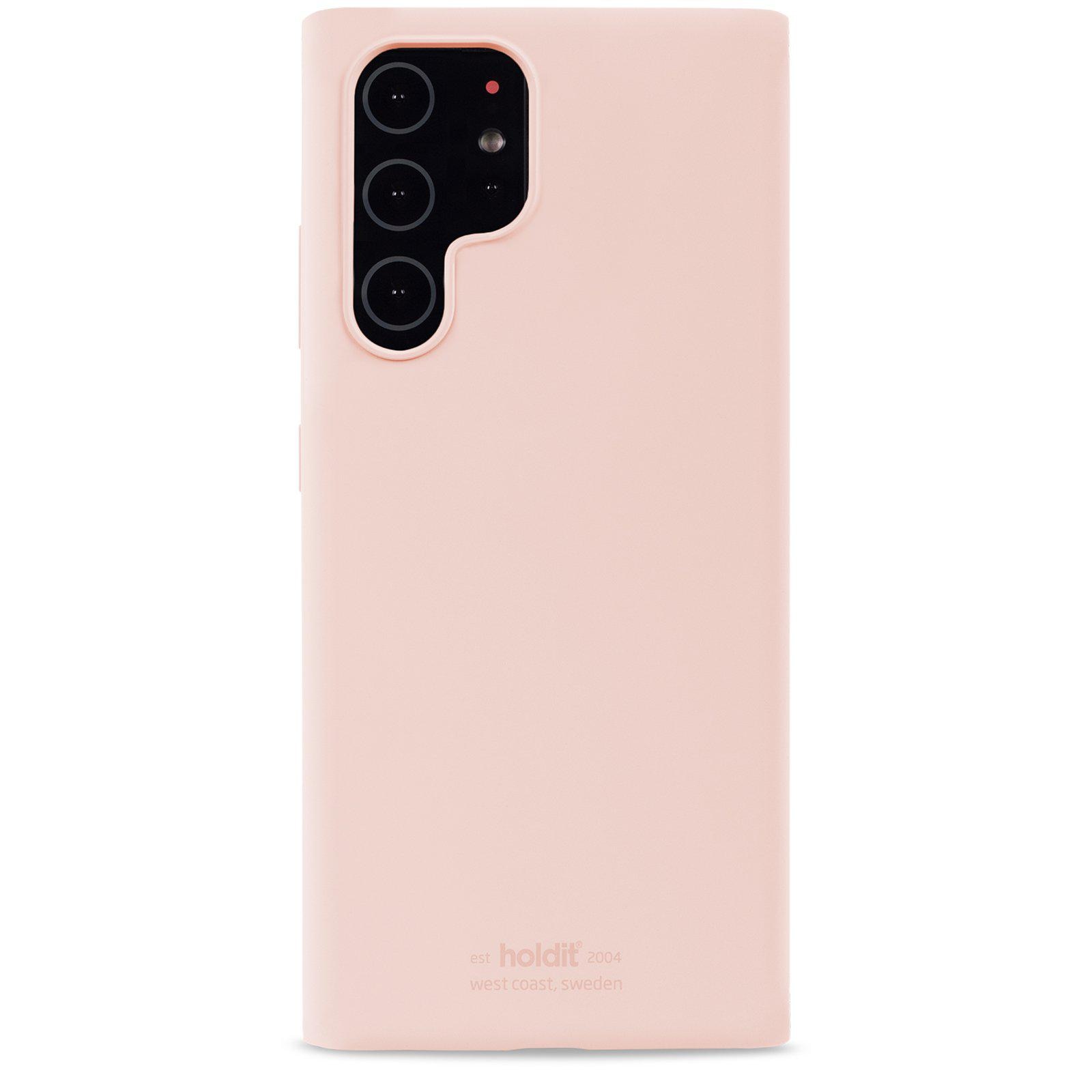 Deksel Silikon Samsung Galaxy S22 Ultra Rosa