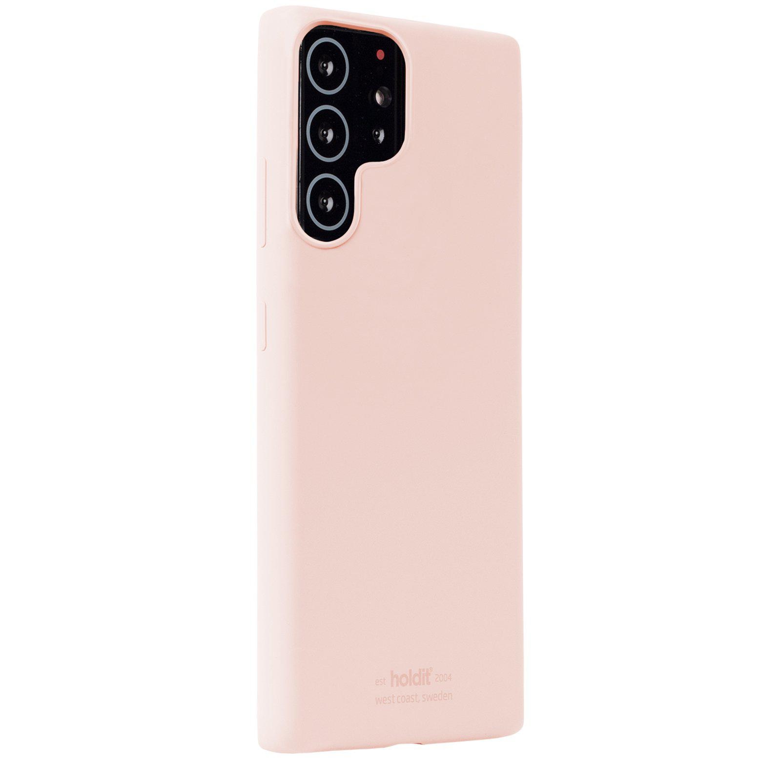Deksel Silikon Samsung Galaxy S22 Ultra Blush Pink