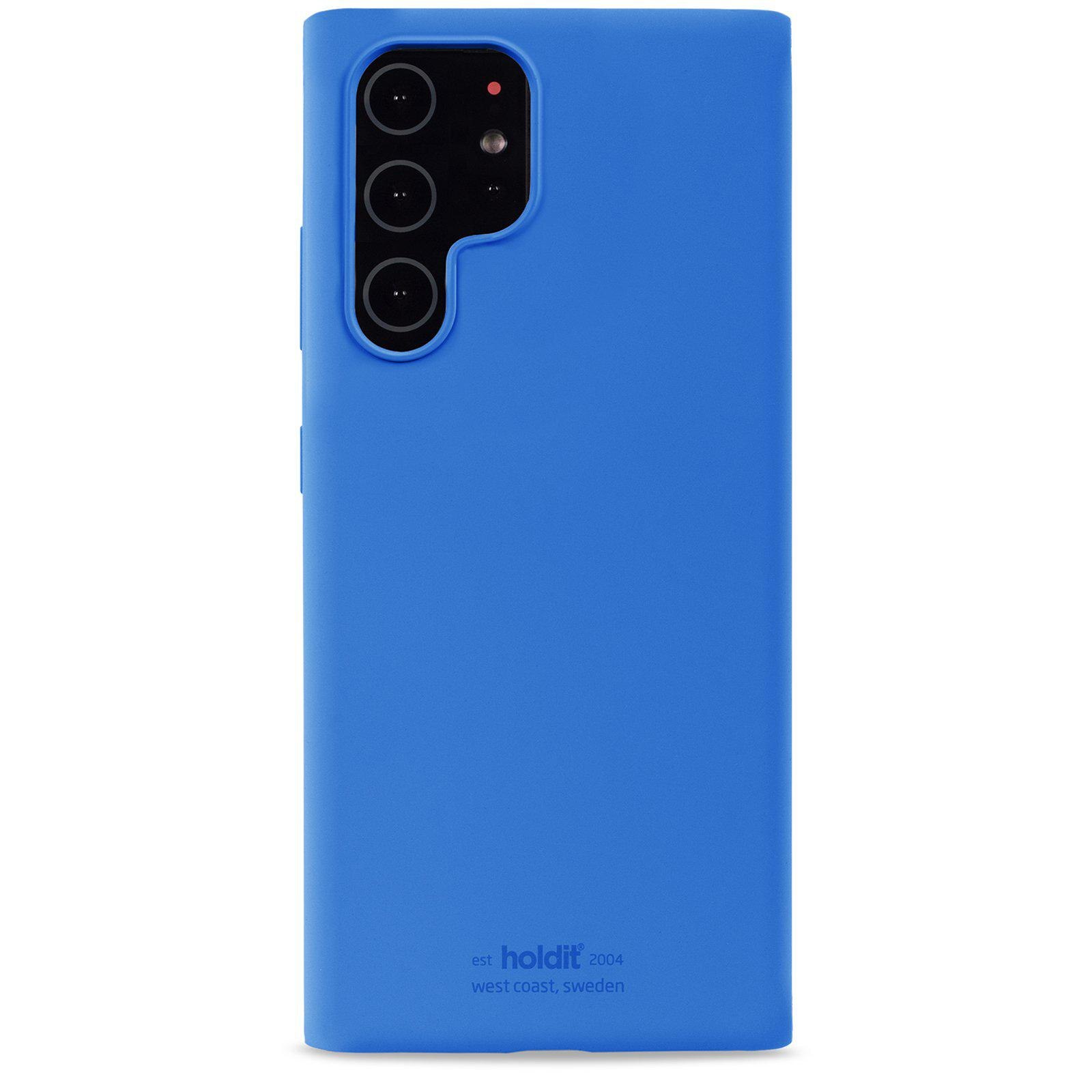 Deksel Silikon Samsung Galaxy S22 Ultra Blå