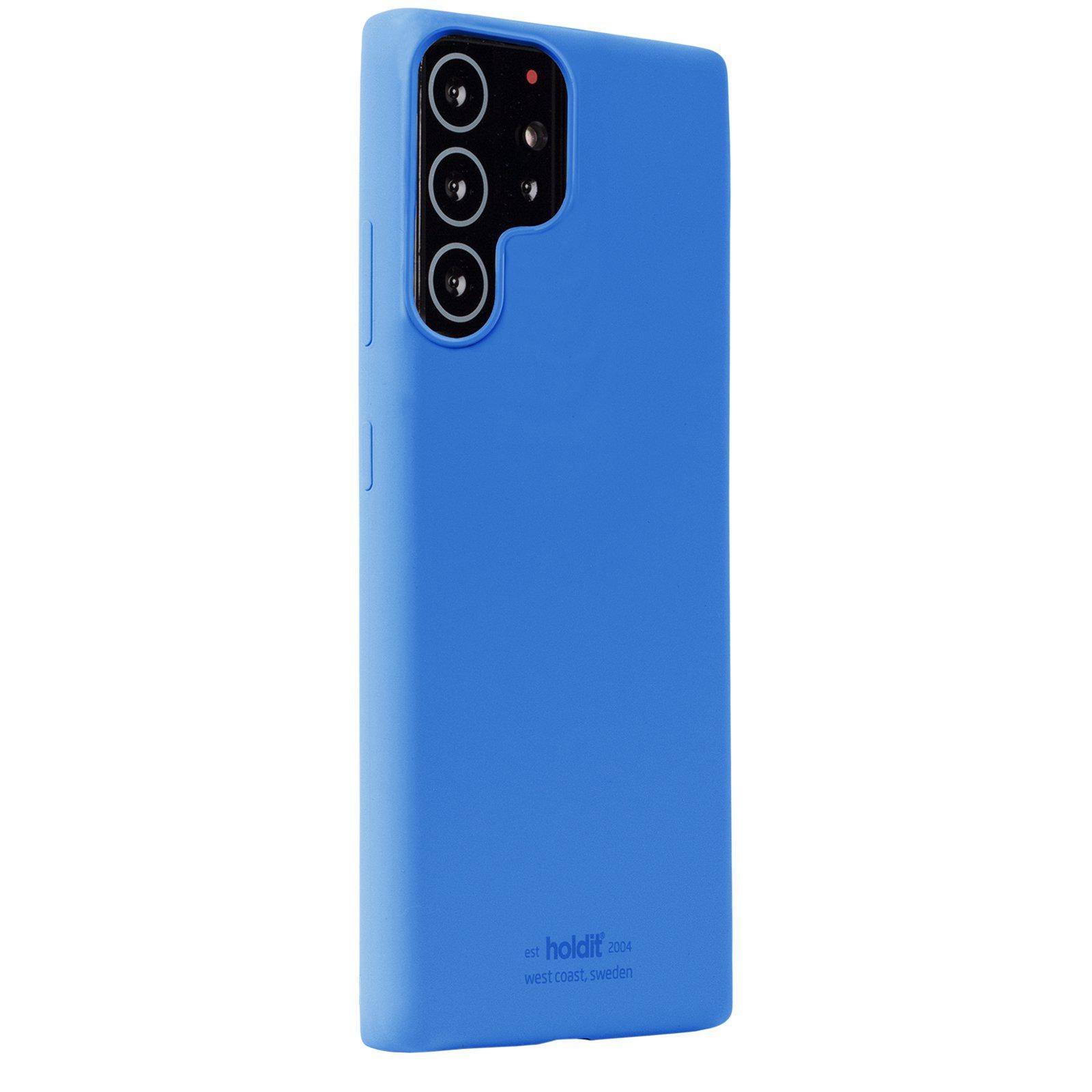 Deksel Silikon Samsung Galaxy S22 Ultra Blå