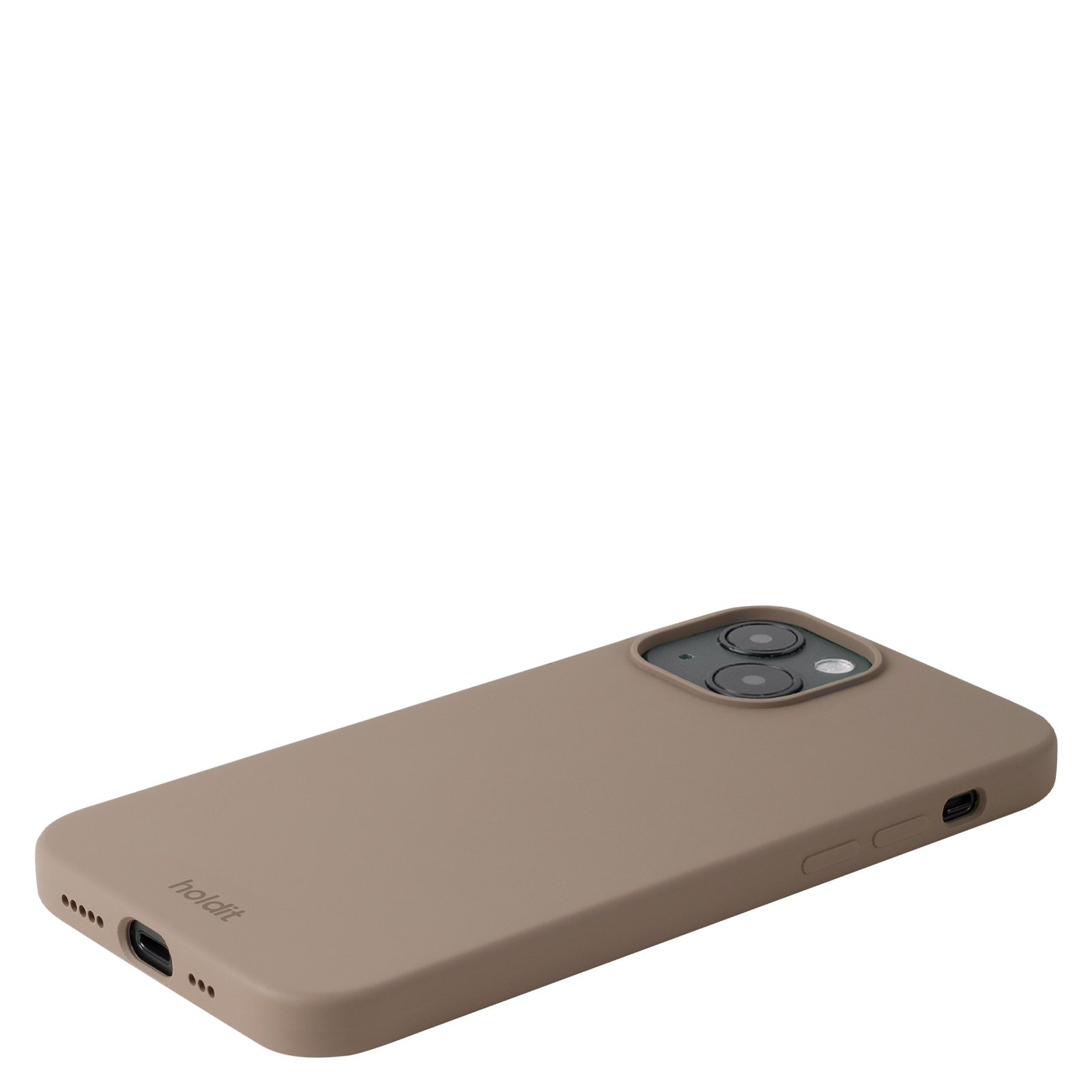 Deksel Silikon iPhone 14 Mocha Brown