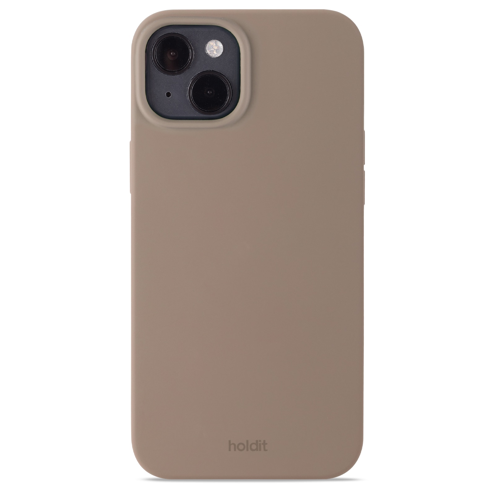 Deksel Silikon iPhone 14 Plus Brun