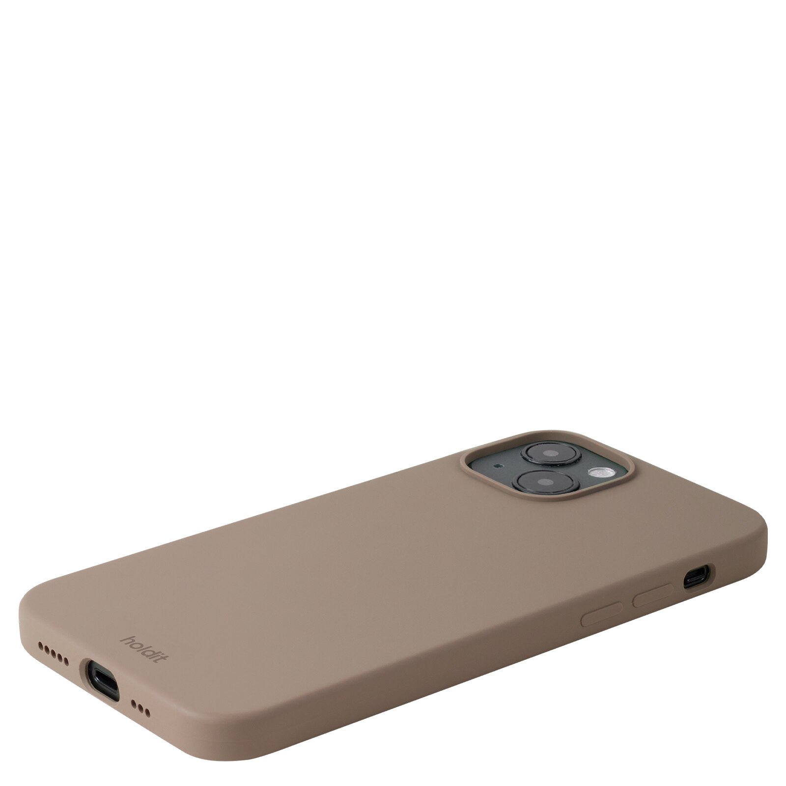 Deksel Silikon iPhone 14 Plus Brun