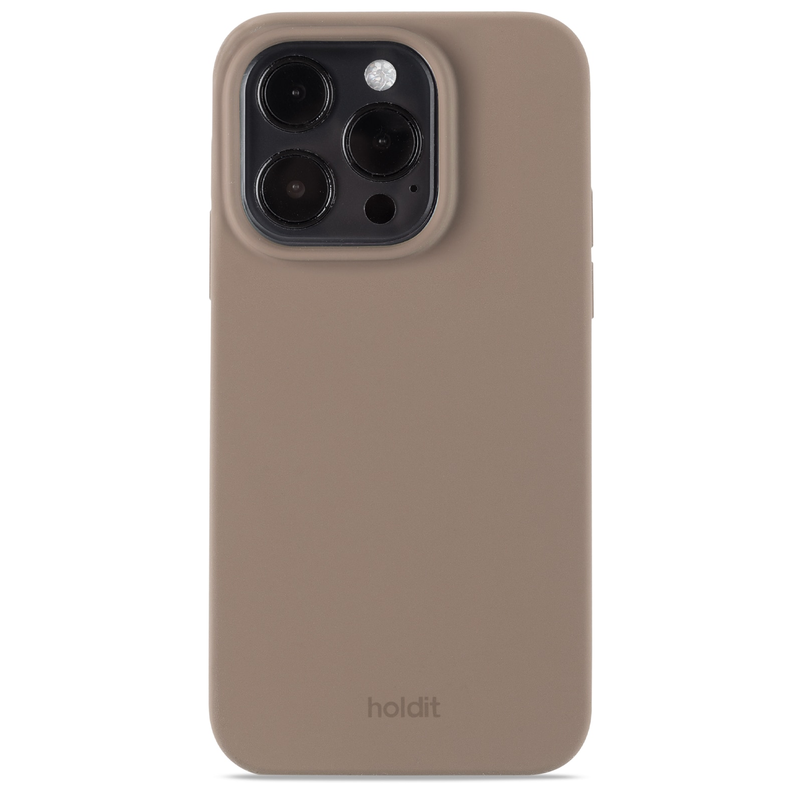 Deksel Silikon iPhone 14 Pro Mocha Brown