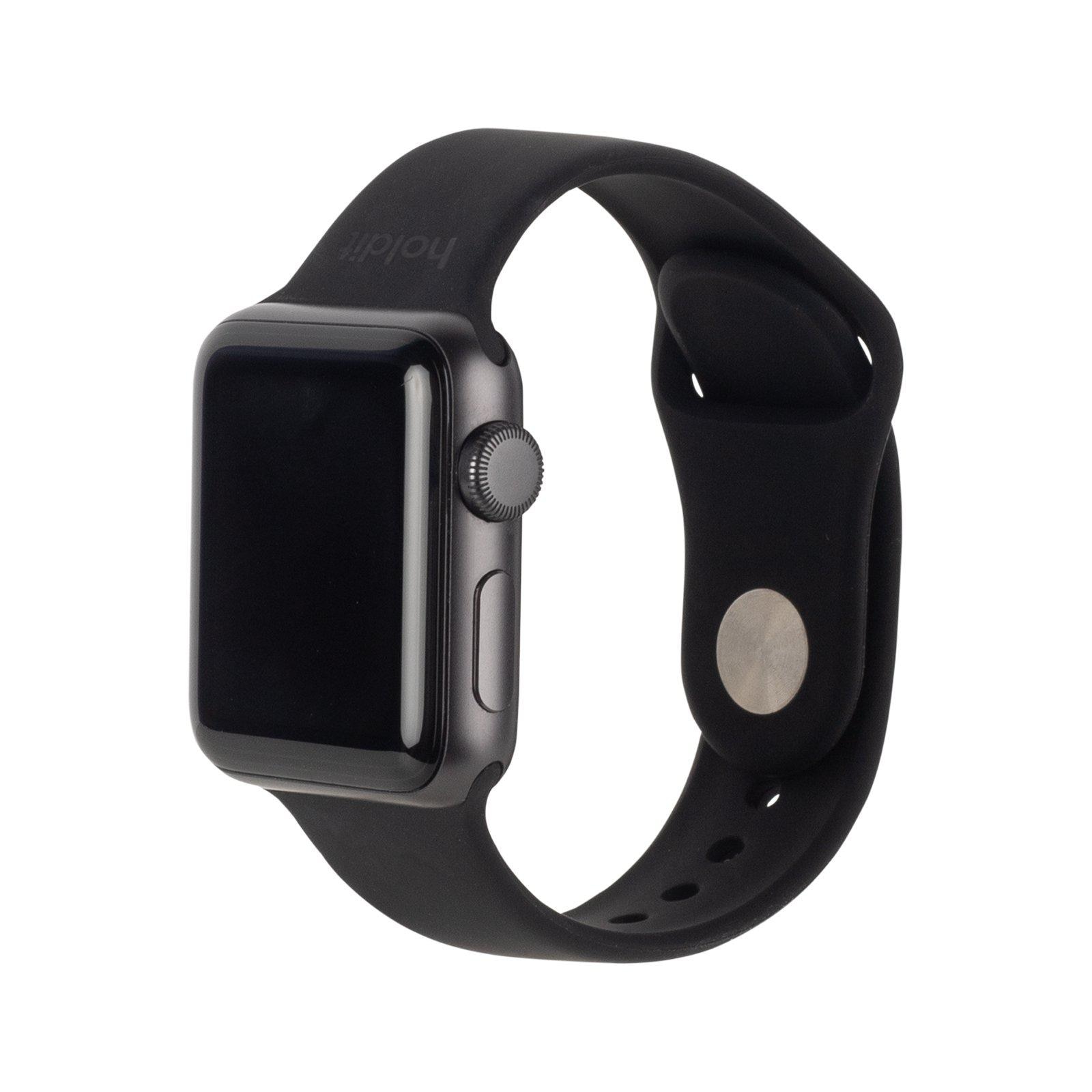 Apple Watch 45mm Series 8 Reim Silikon Black