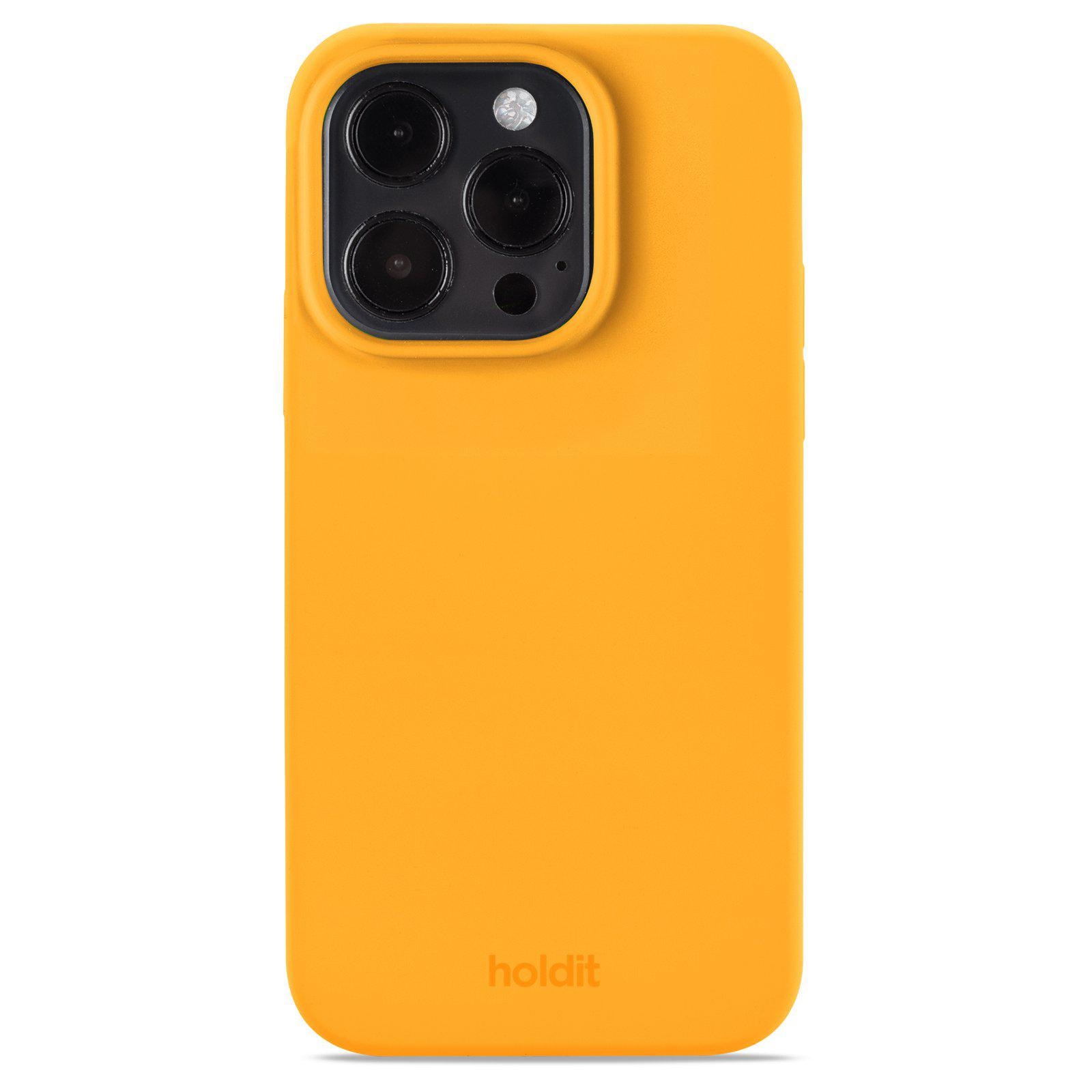 Deksel Silikon iPhone 14 Pro Orange Juice