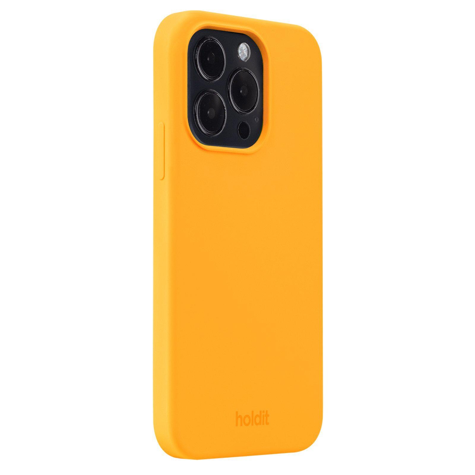 Deksel Silikon iPhone 14 Pro Orange Juice