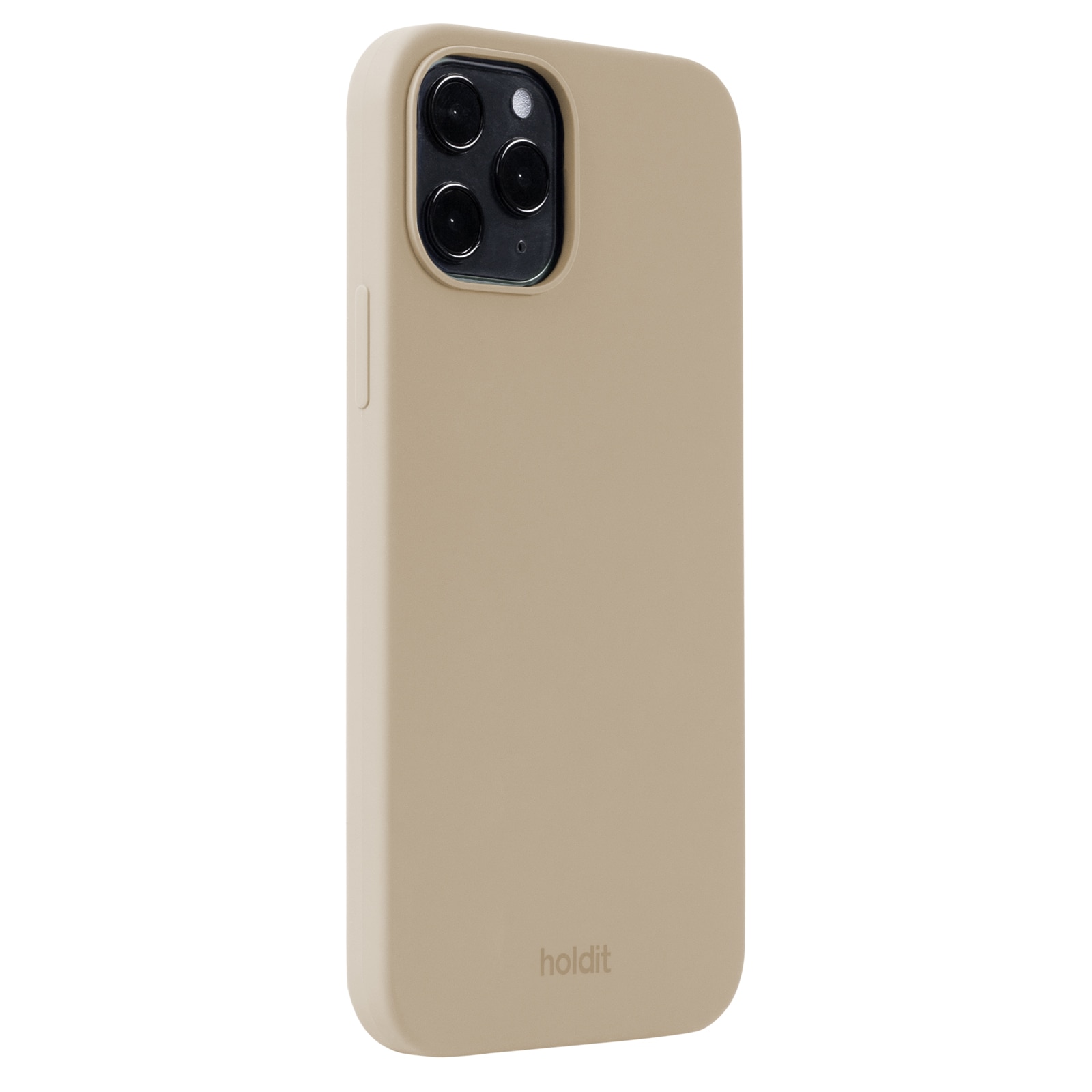 Deksel Silikon iPhone 12/12 Pro Latte Beige