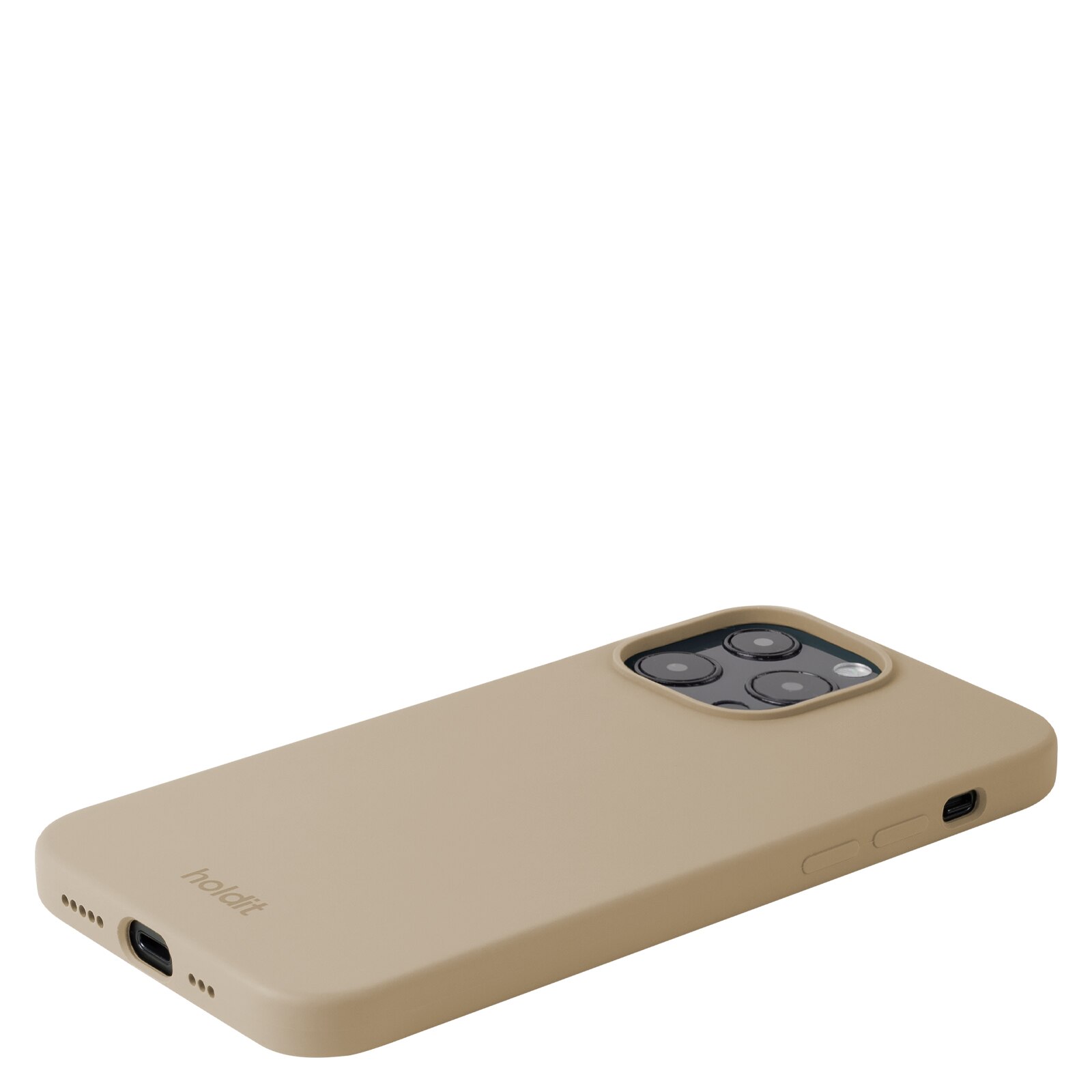 Deksel Silikon iPhone 13 Pro Beige