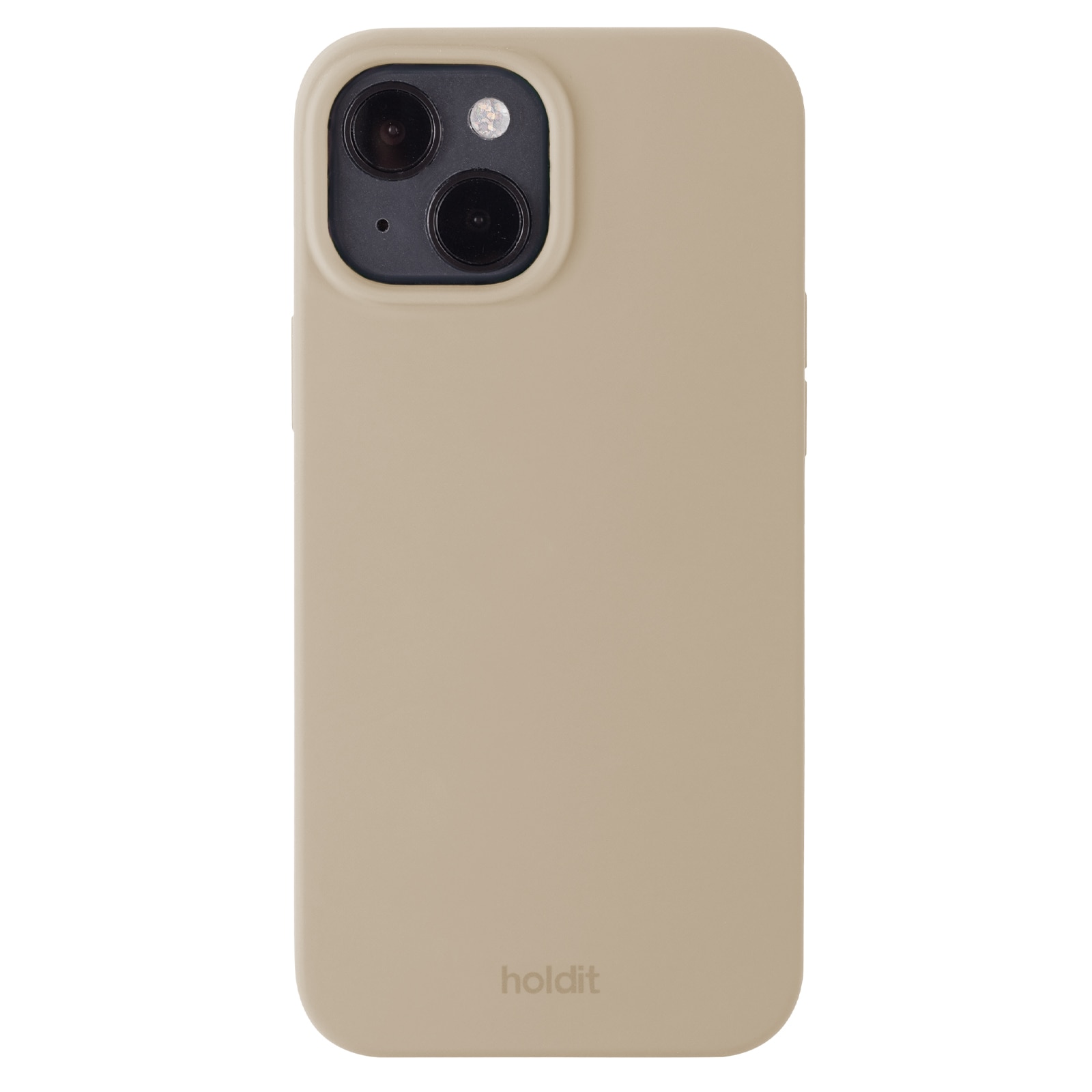 Deksel Silikon iPhone 14 Beige