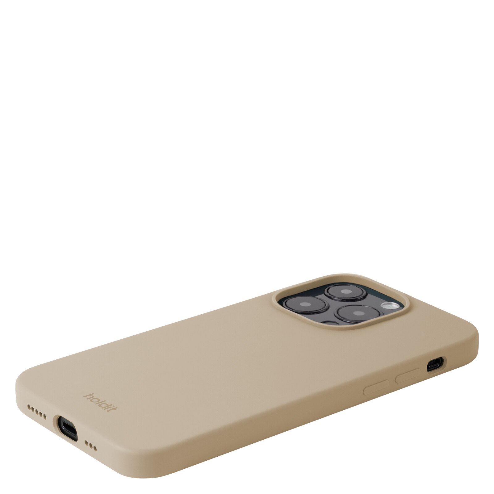 Deksel Silikon iPhone 14 Pro Latte Beige