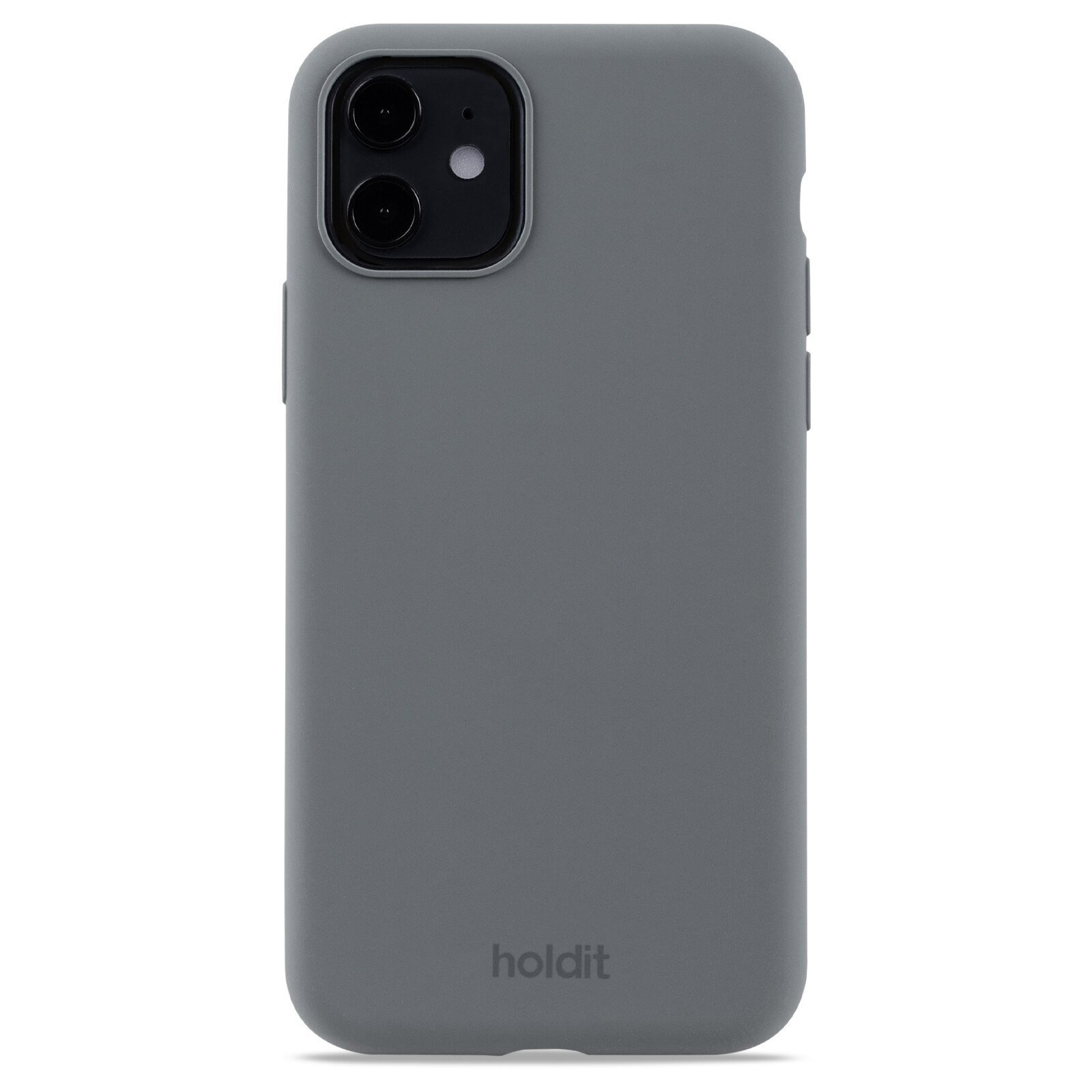 Deksel Silikon iPhone 11/XR Space Gray