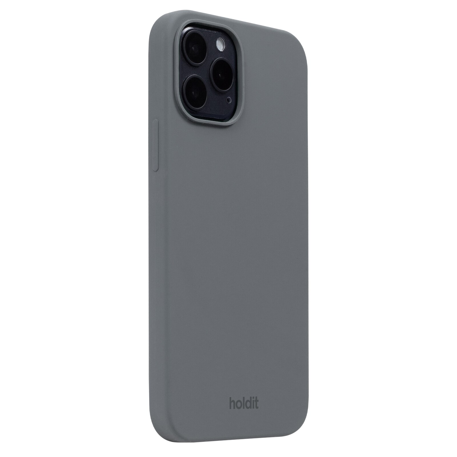 Deksel Silikon iPhone 12/iPhone 12 Pro Grå