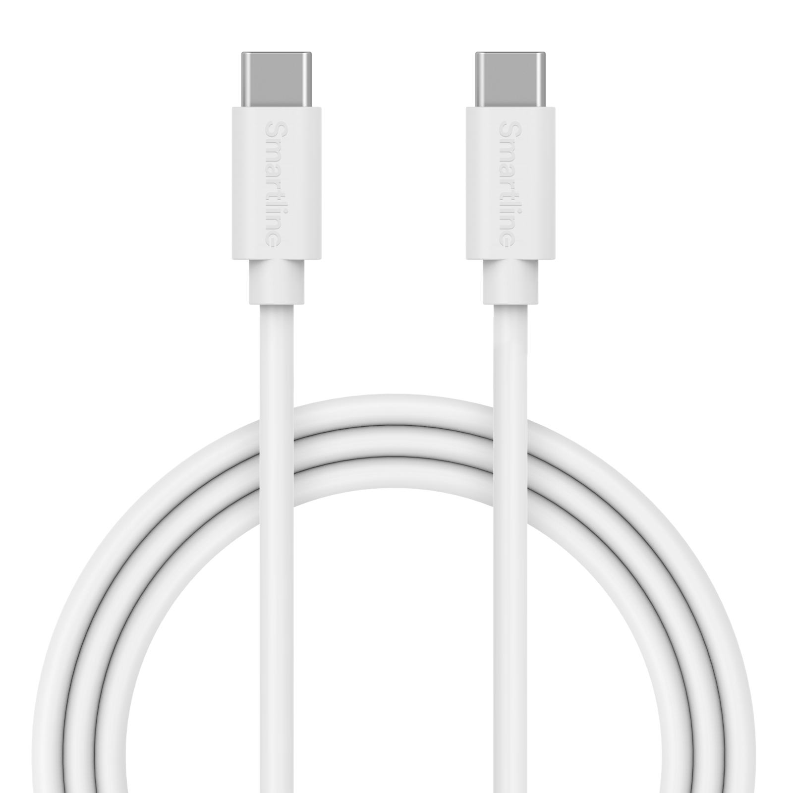 USB Cable USB-C <-> USB-C 3m hvit