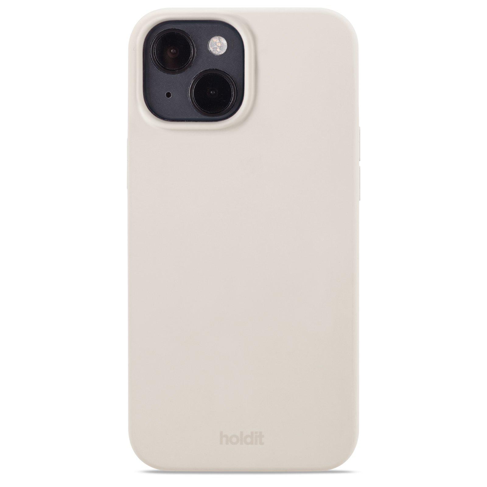 Deksel Silikon iPhone 15 Light Beige