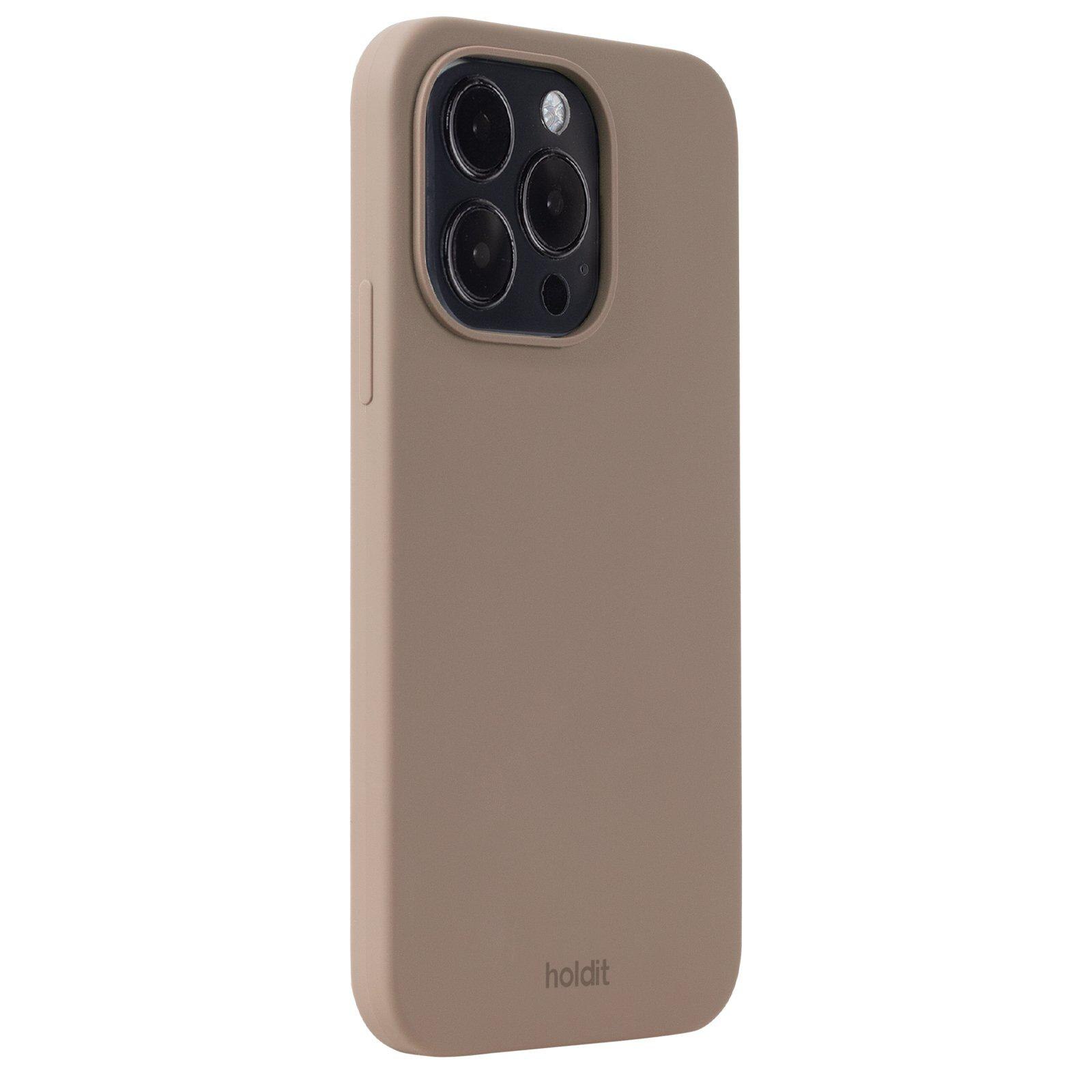 Deksel Silikon iPhone 15 Pro Mocha Brown