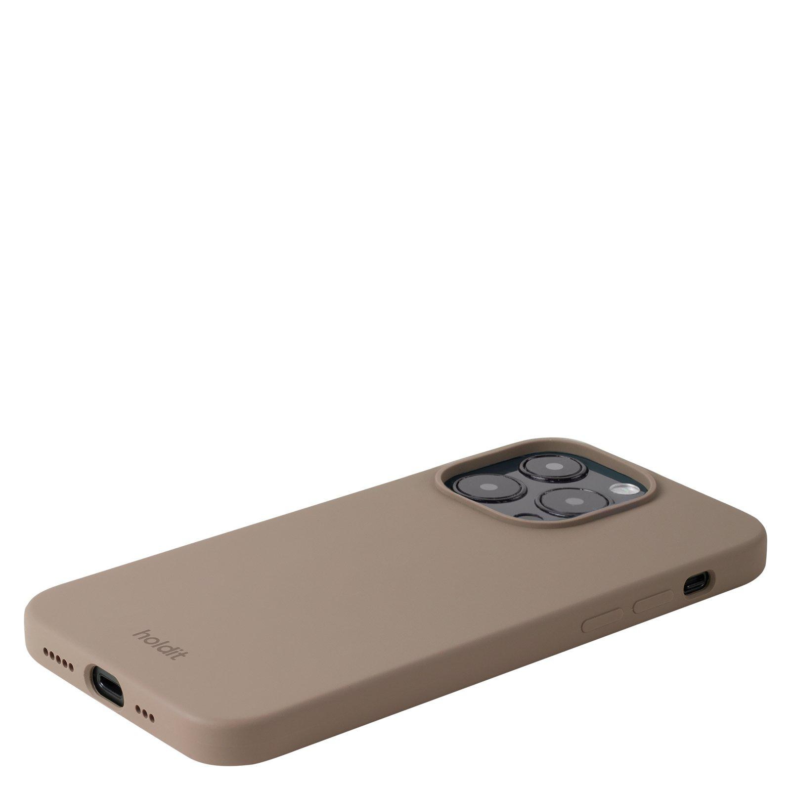 Deksel Silikon iPhone 15 Pro Mocha Brown
