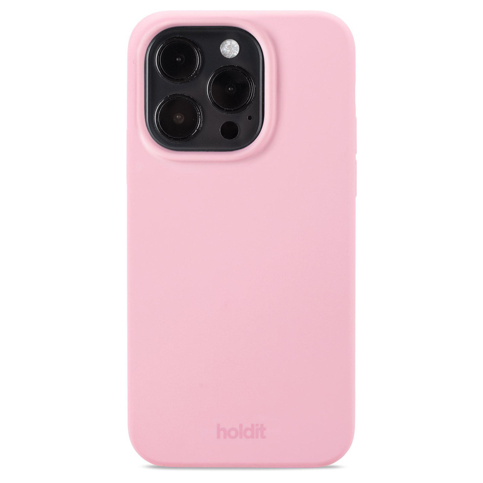 Deksel Silikon iPhone 15 Pro Pink