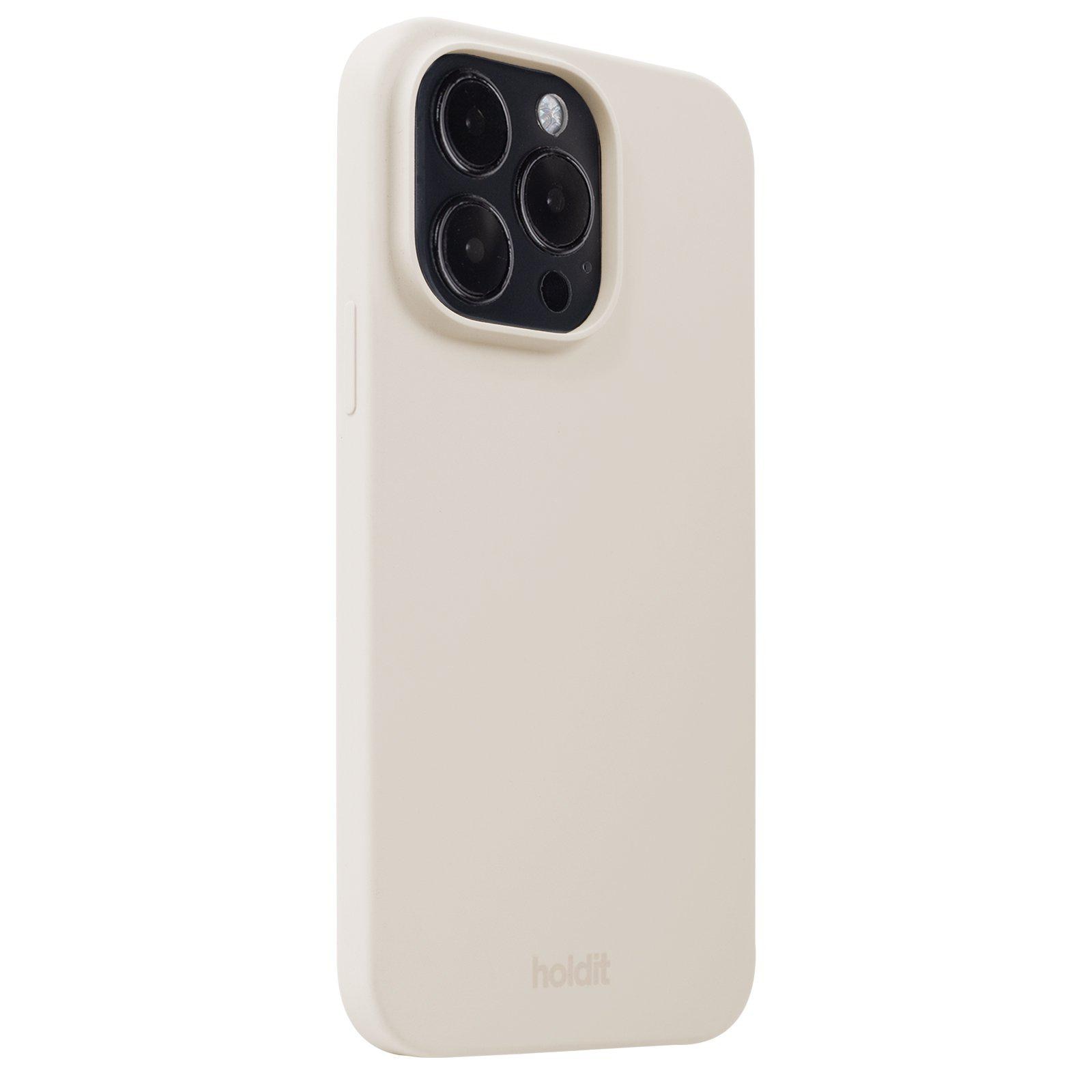 Deksel Silikon iPhone 15 Pro Light Beige