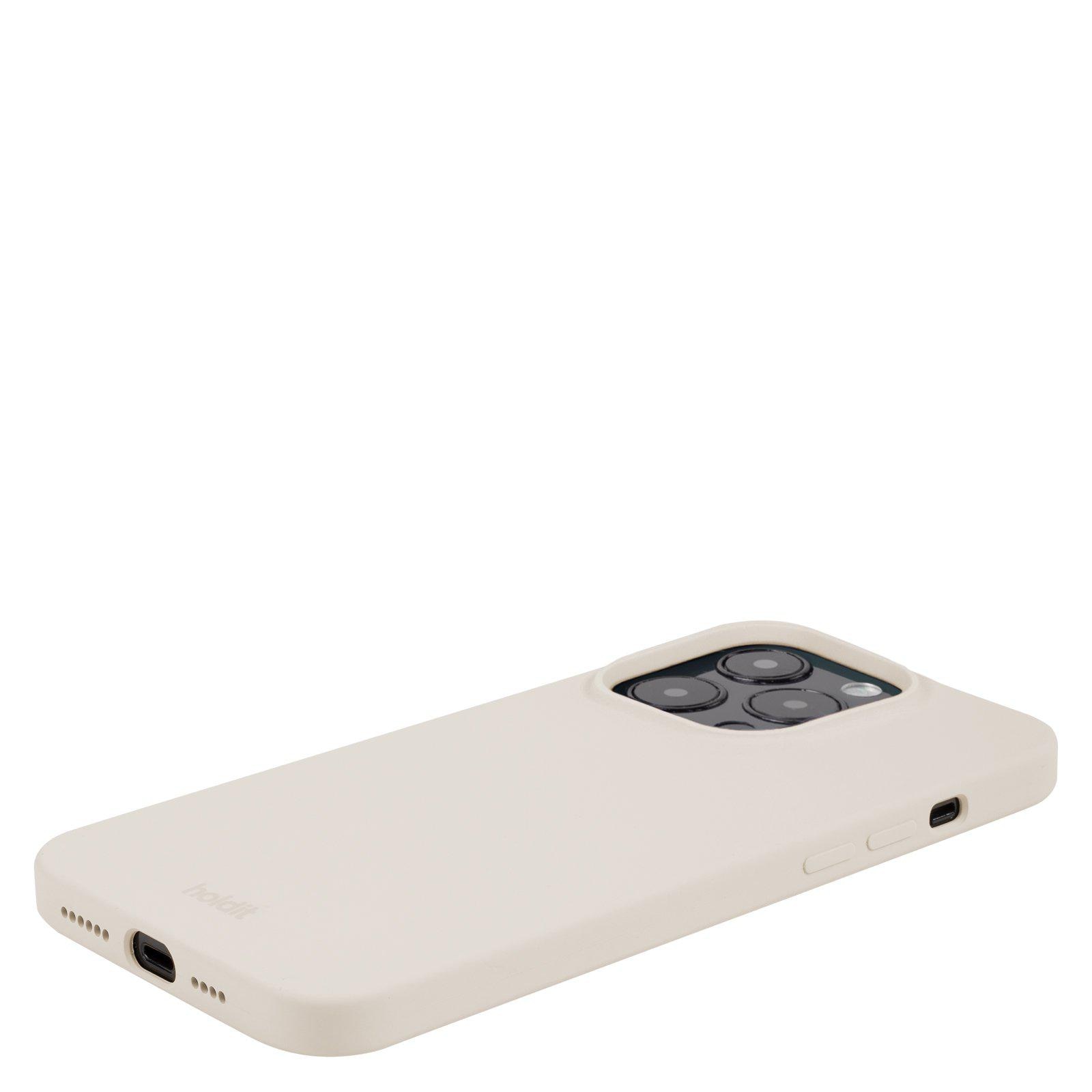 Deksel Silikon iPhone 15 Pro Light Beige