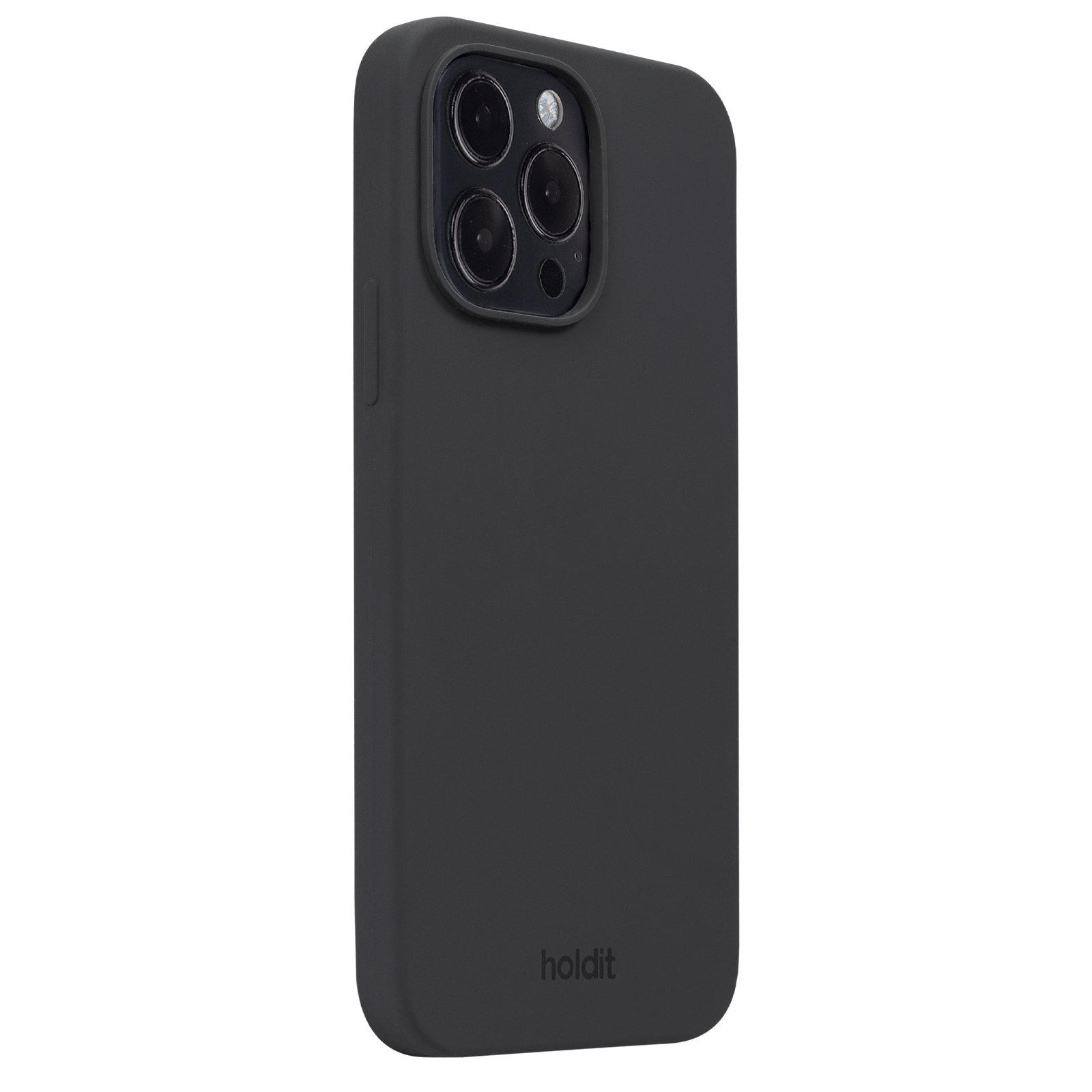 Deksel Silikon Apple iPhone 15 Pro Max Svart