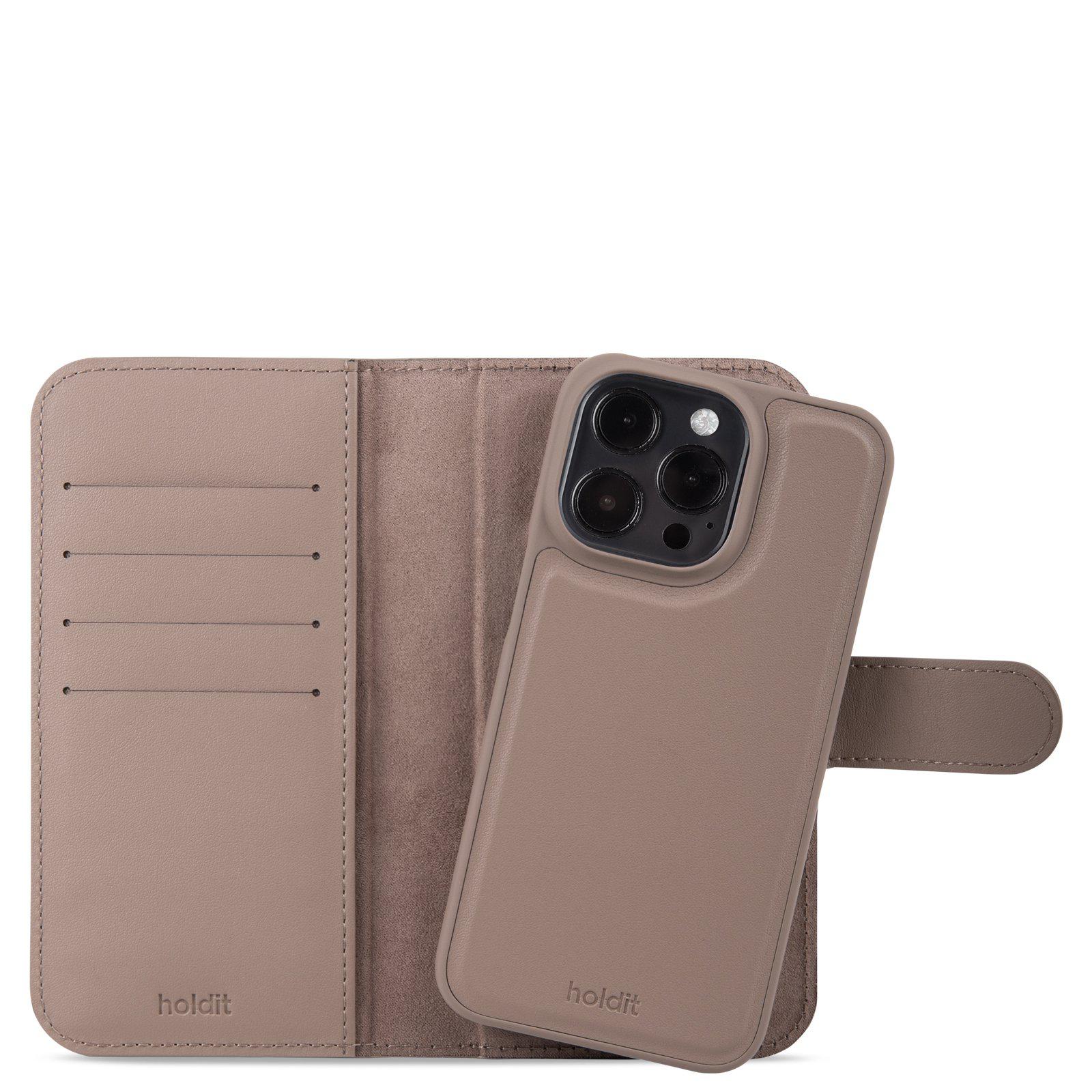 Lommebokdeksler Magnet Plus iPhone 15 Pro Mocha Brown