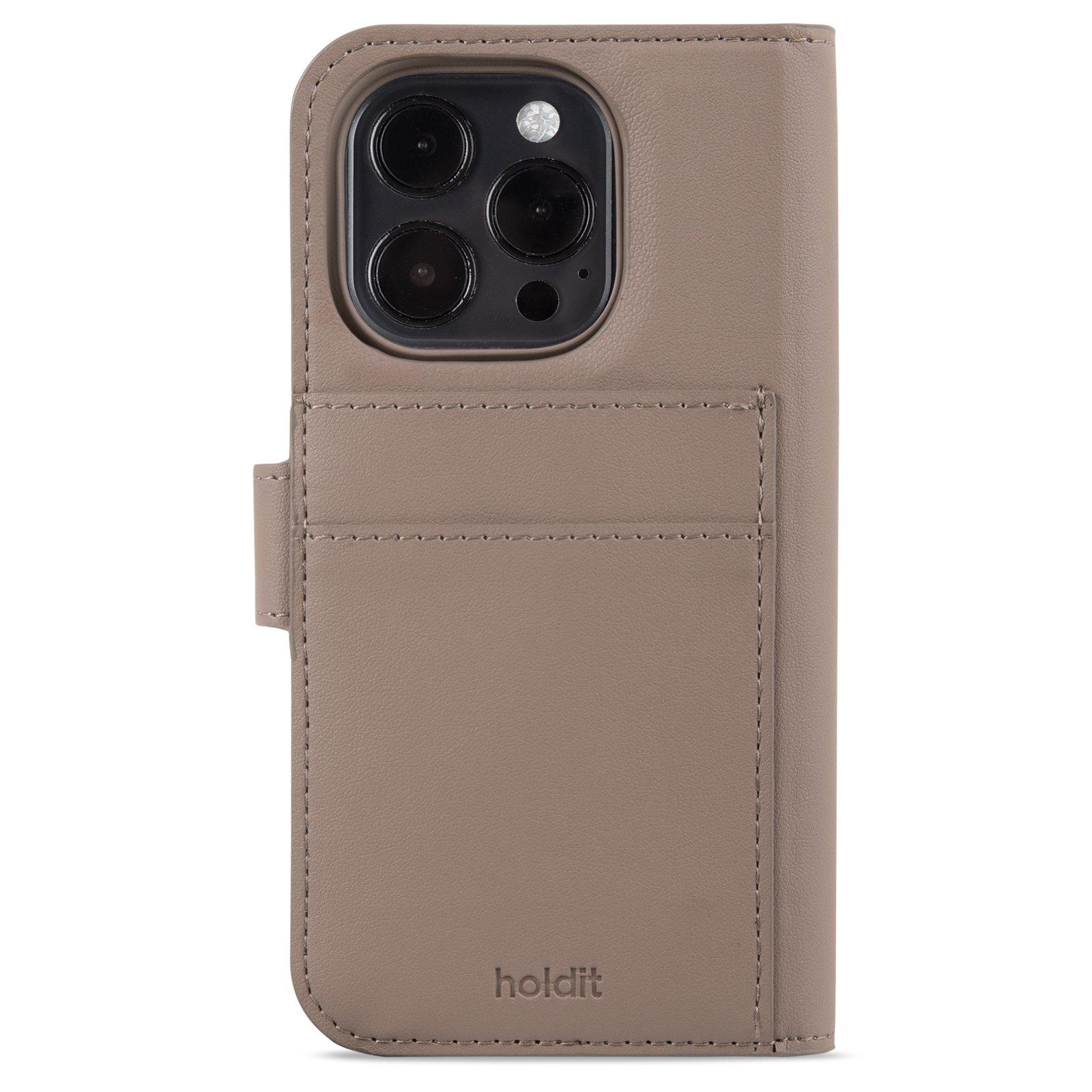 Lommebokdeksler Magnet Plus iPhone 15 Pro Mocha Brown