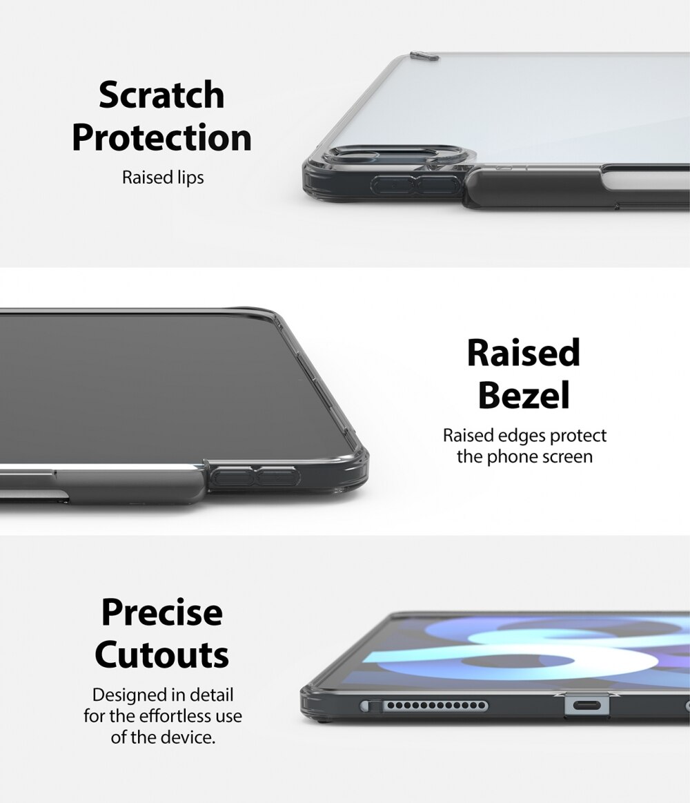 Fusion Case iPad Air 10.9 5th Gen (2022) svart