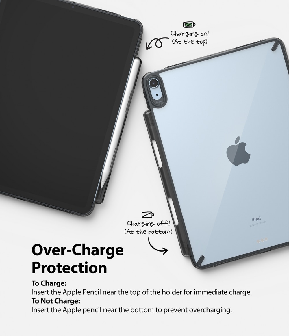 Fusion Case iPad Air 10.9 5th Gen (2022) svart