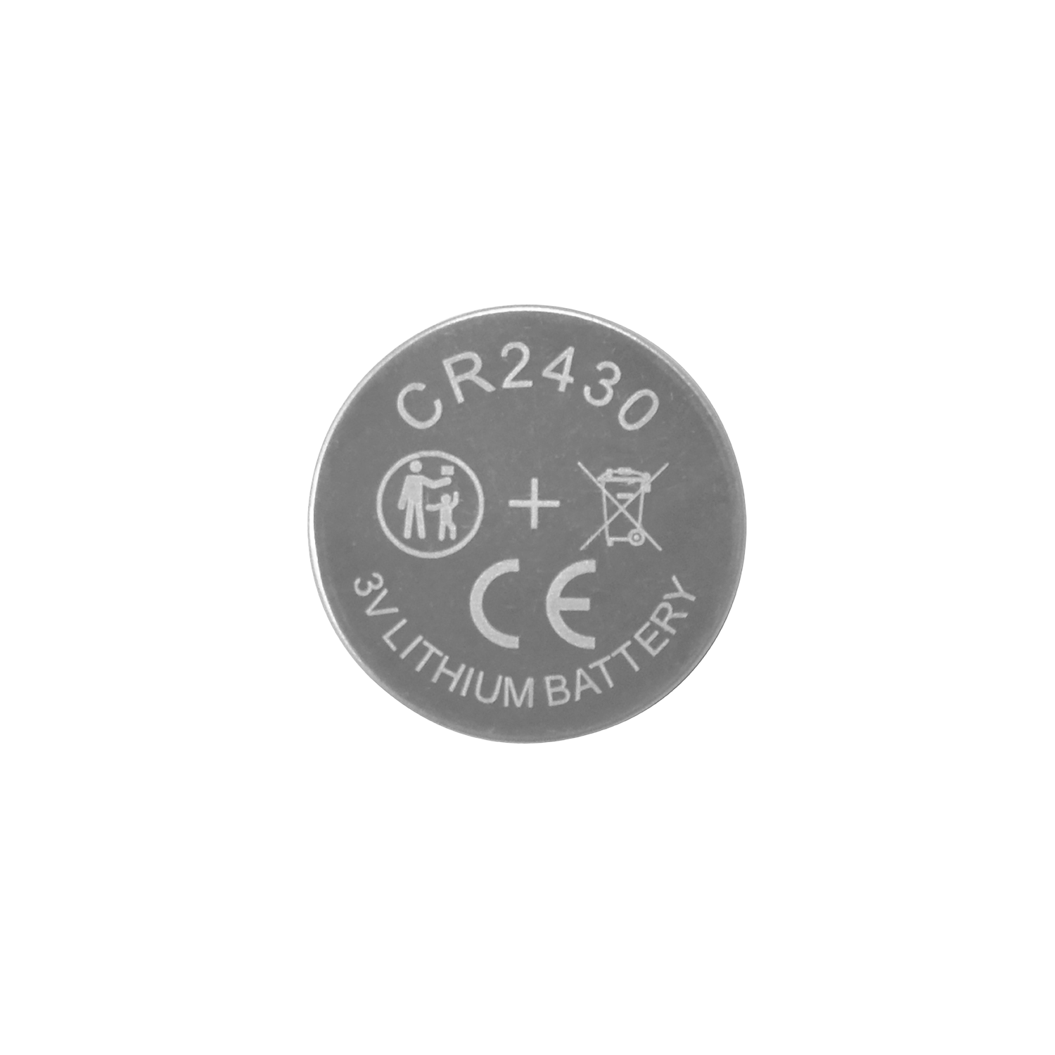 Litium Knappcellebatteri CR2430 (5-pack)