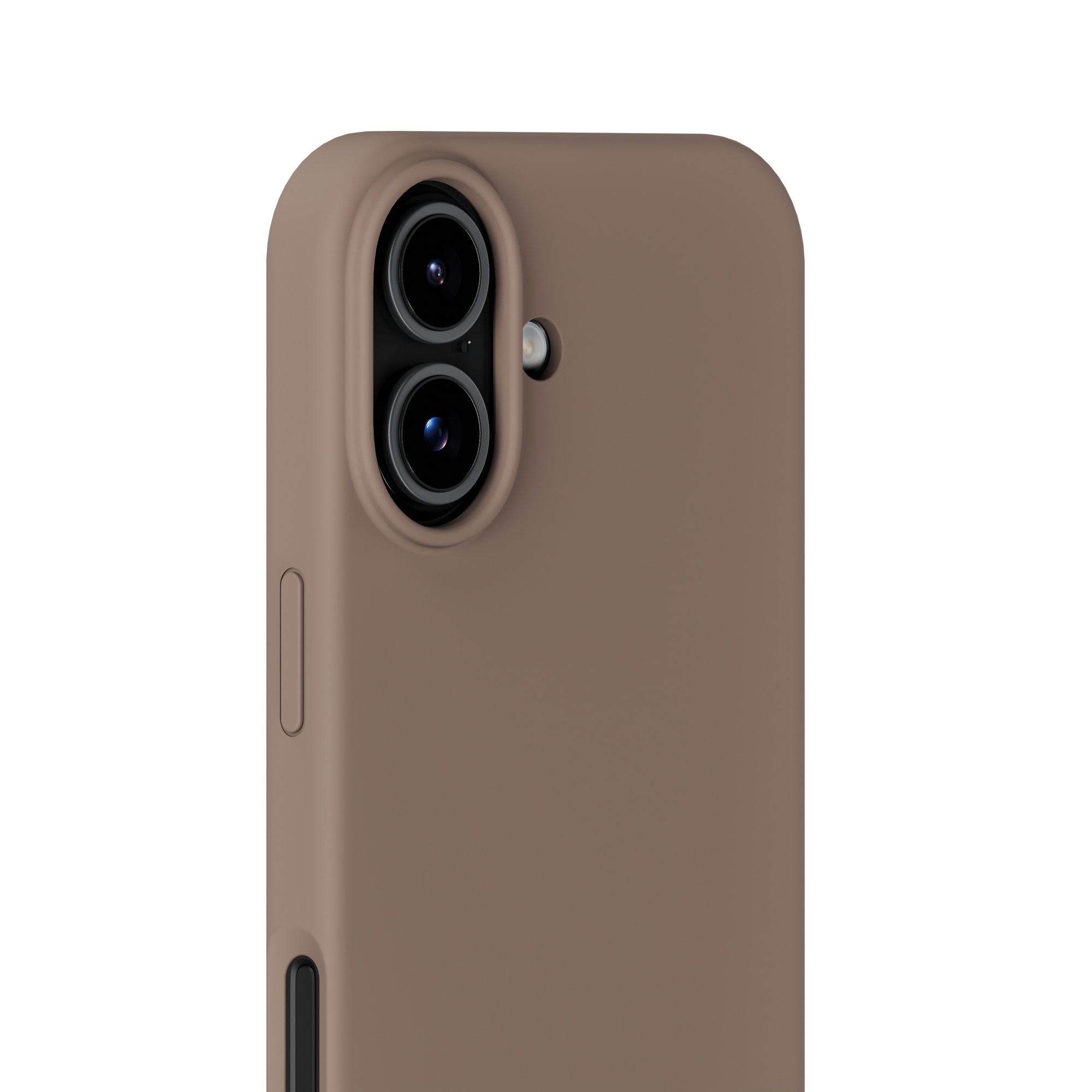 Deksel Silikon iPhone 17 Mocha Brown