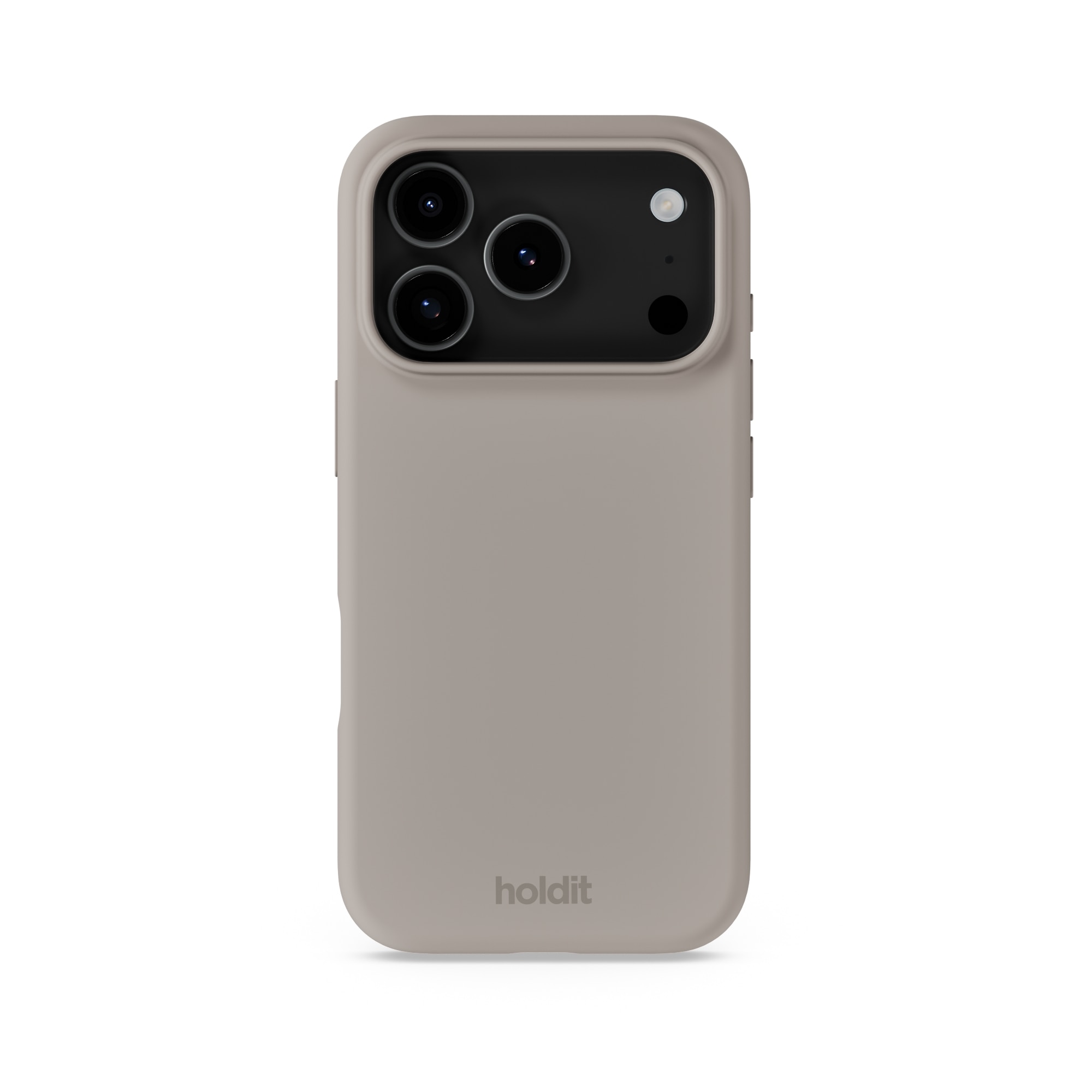Deksel Silikon iPhone 17 Pro Taupe