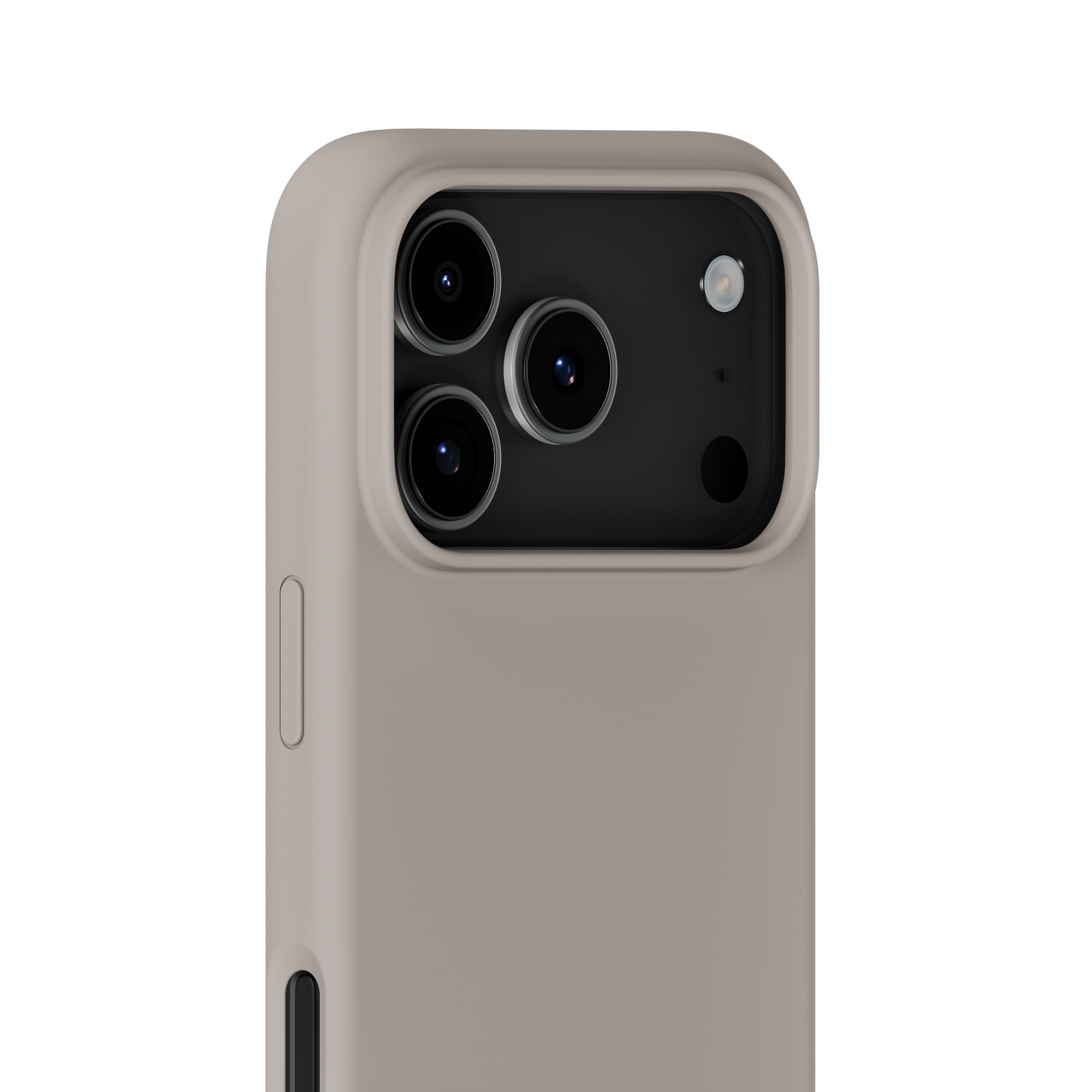 Deksel Silikon iPhone 17 Pro Taupe