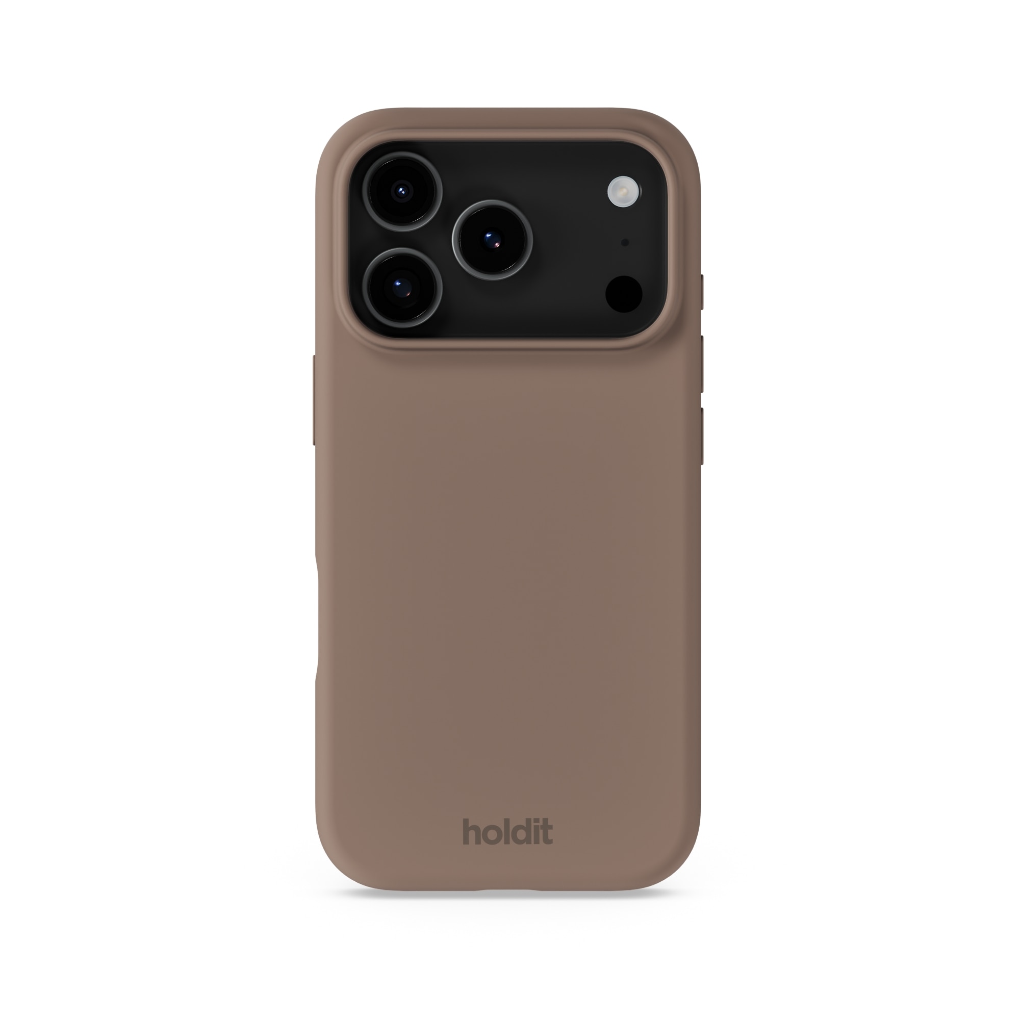 Deksel Silikon iPhone 17 Pro Mocha Brown