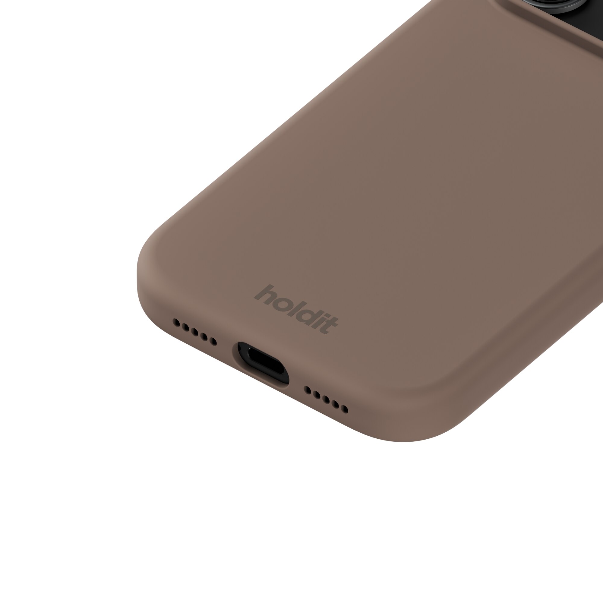 Deksel Silikon iPhone 17 Pro Mocha Brown