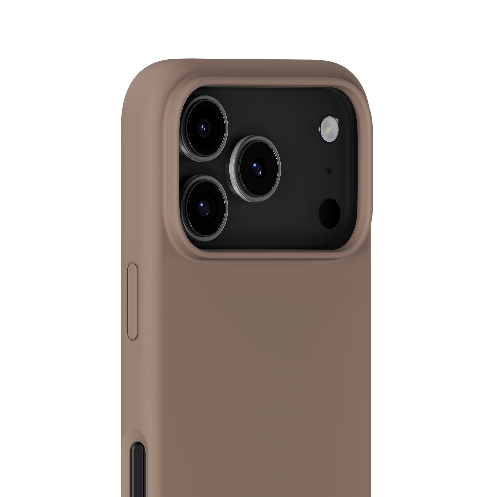 Deksel Silikon iPhone 17 Pro Mocha Brown